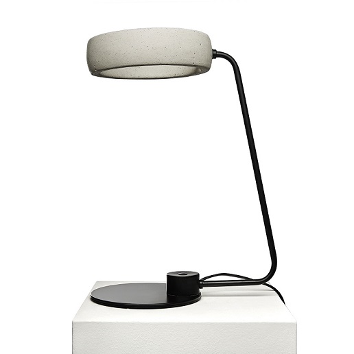 ghrtto T concrete table lamp 