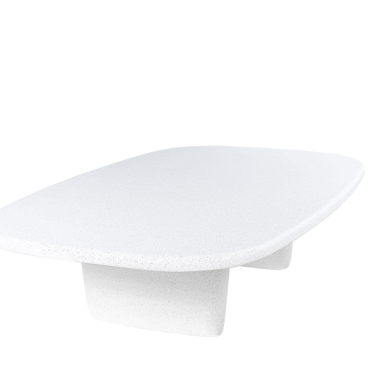 Mes ivory concrete coffee table by Urbi et orbi i low res