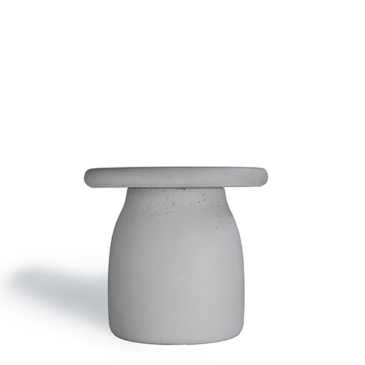 Grey Sundtan Concrete Coffee table by Urbi et Orbi 516
