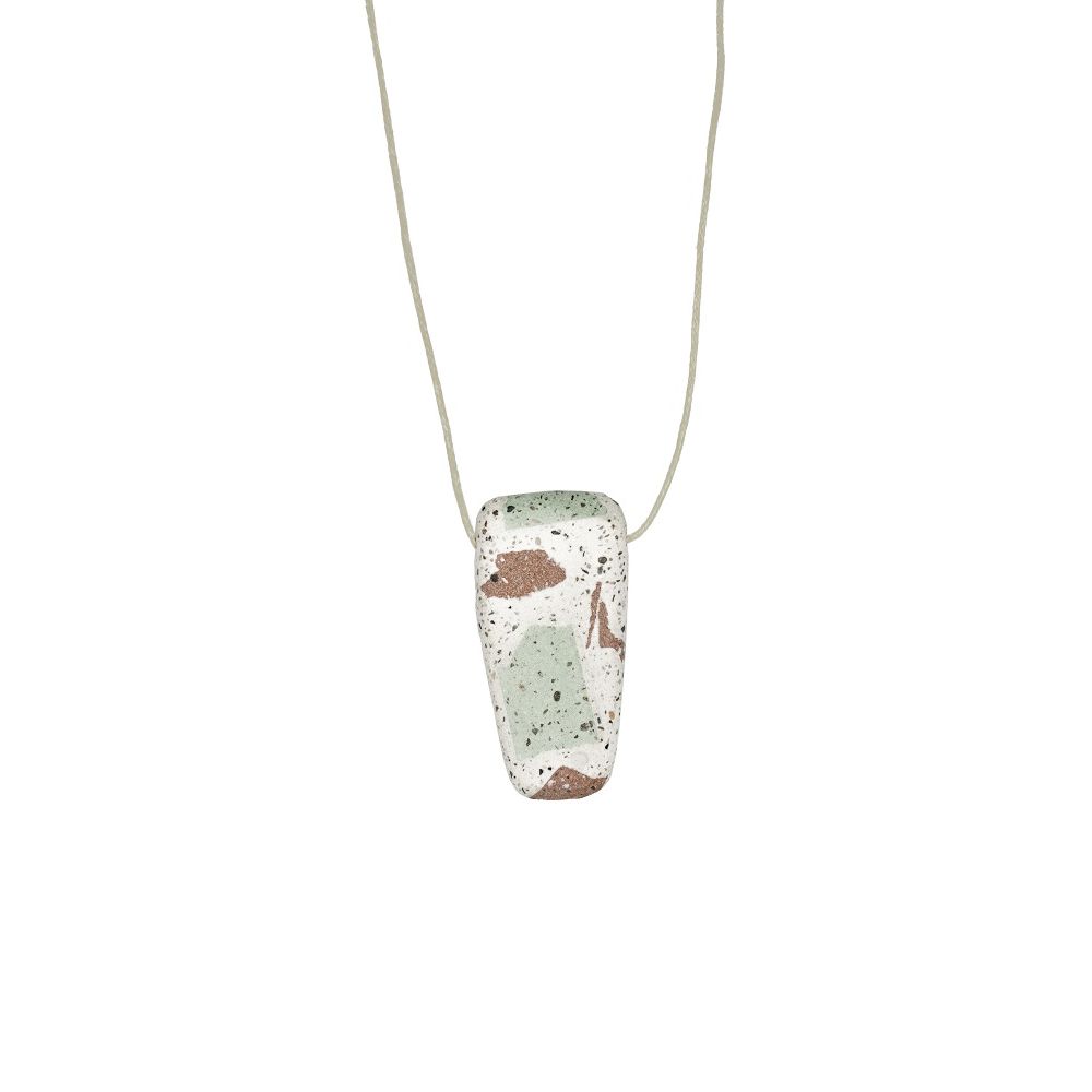 multicolored concrete pendant 1