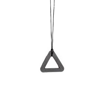 triangle concrete pendant by urbi et orbi