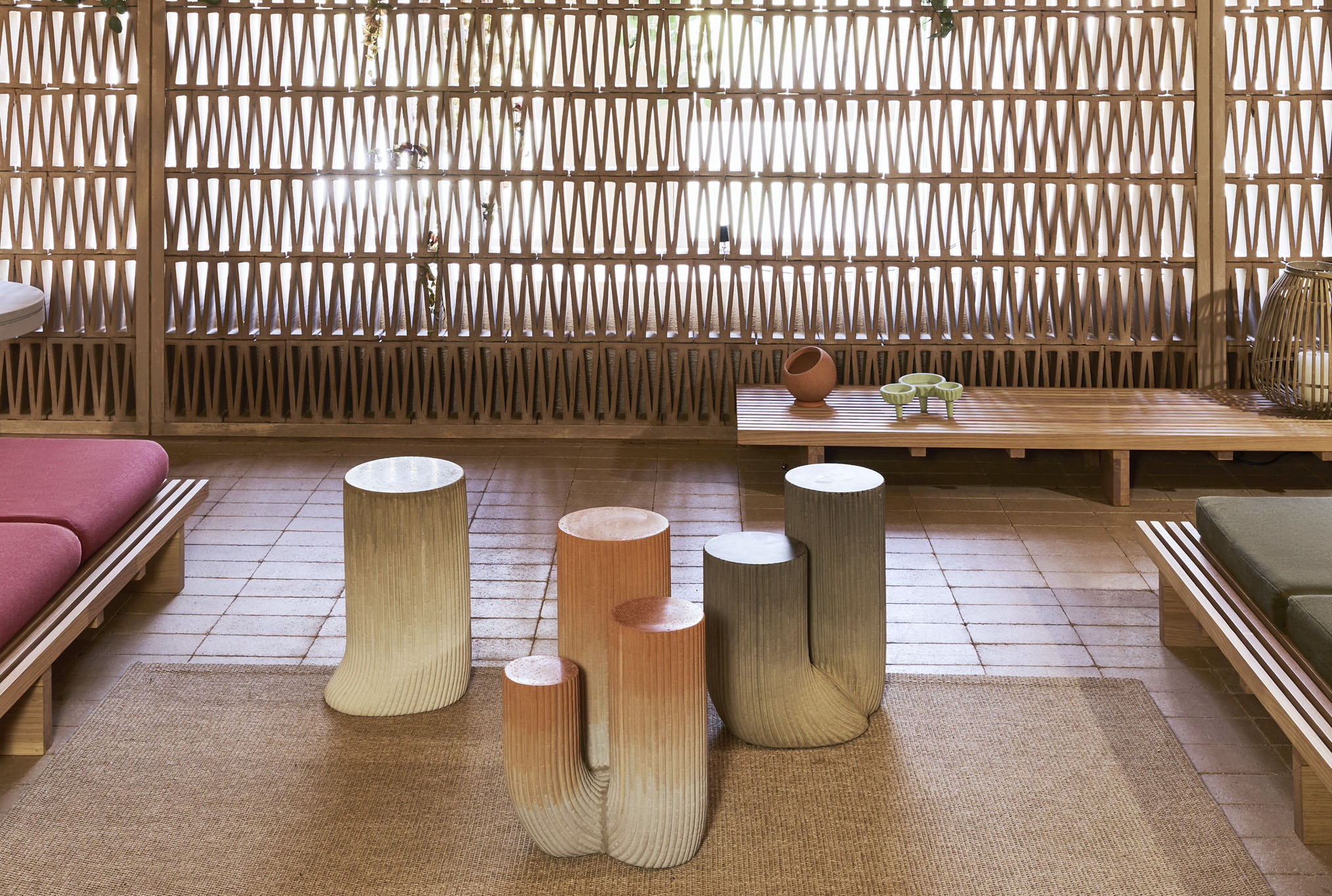 Tus Concrete Side Tables By Gian Paolo Venier For Urbi Et Orbi