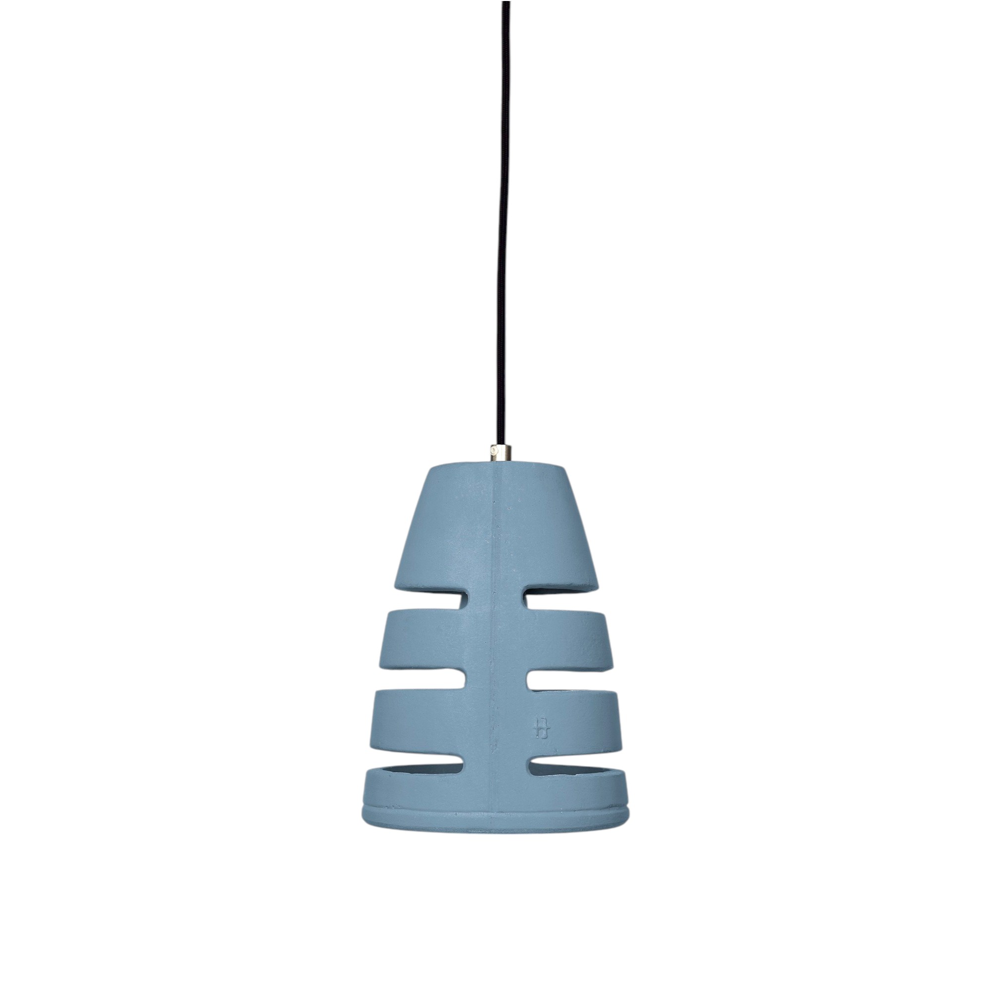 BATTAGLIA 150 RAF Urbi Et Orbi Black Cable Cement Pendant Lamp Gal