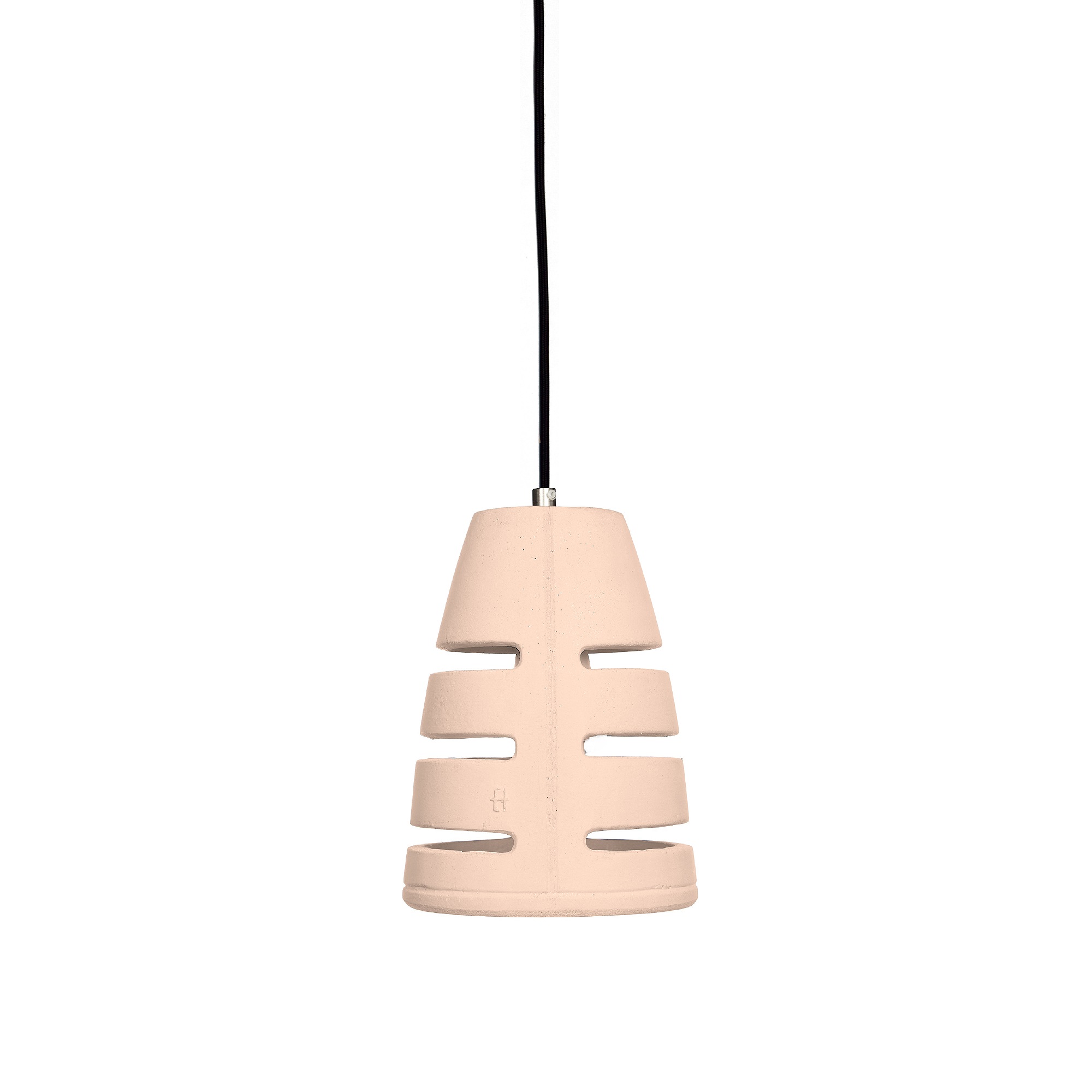 BATTAGLIA 150 Som Urbi Et Orbi Black Cable Cement Pendant Lamp