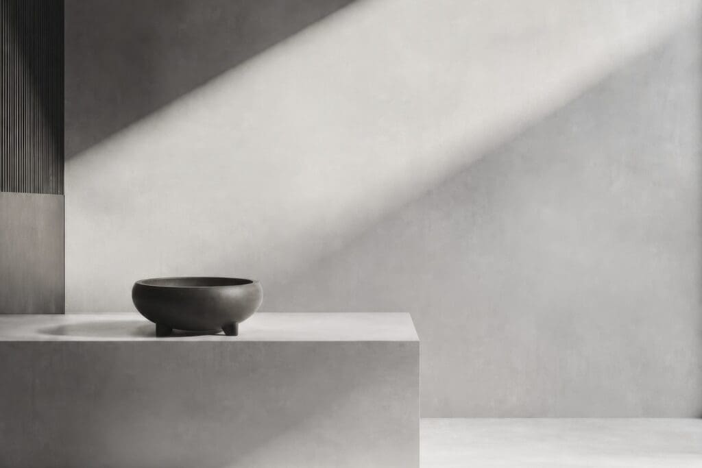 BULBO Concrete Washbasin Anthracite By Valentino Marengo For Urbi Et Orbi
