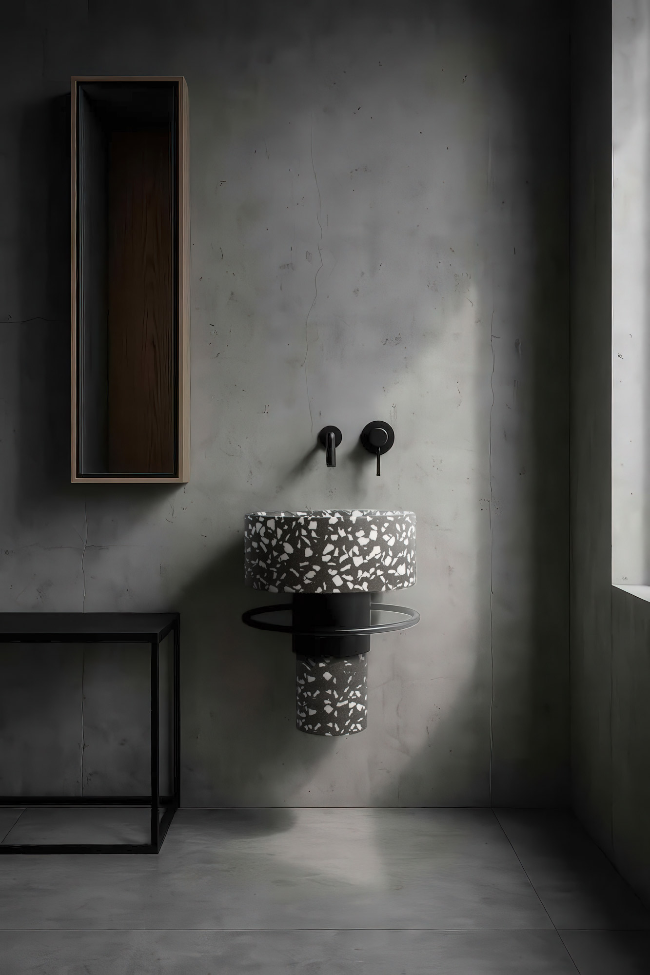 Balcony_concrete_lavabo_anthracite_countertop_terrazzo_by_sotiris_lazou_designstudio_for-Urbi_et_Orbi_2025_GAL