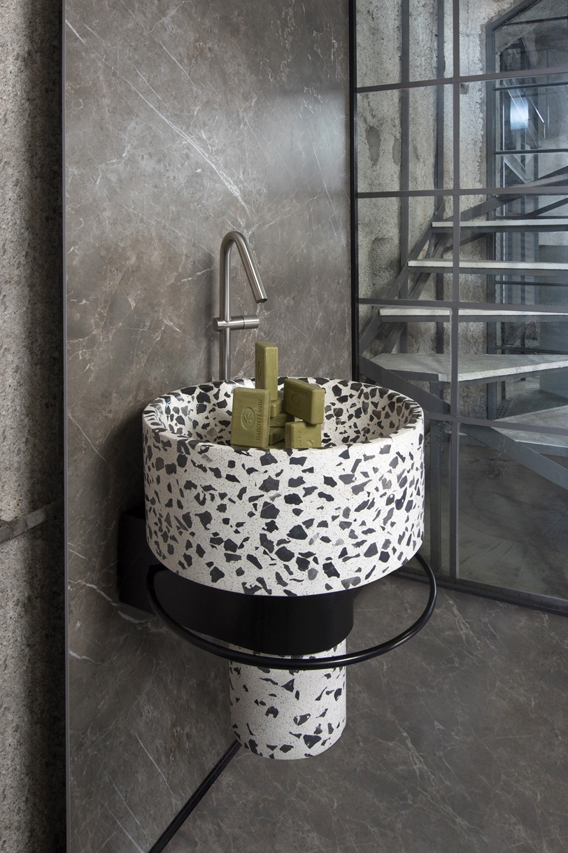Balcony Concrete Washbasin White Terrazzo By Sotiris Lazou Designstudio For Urbi Et Orbi Lowres
