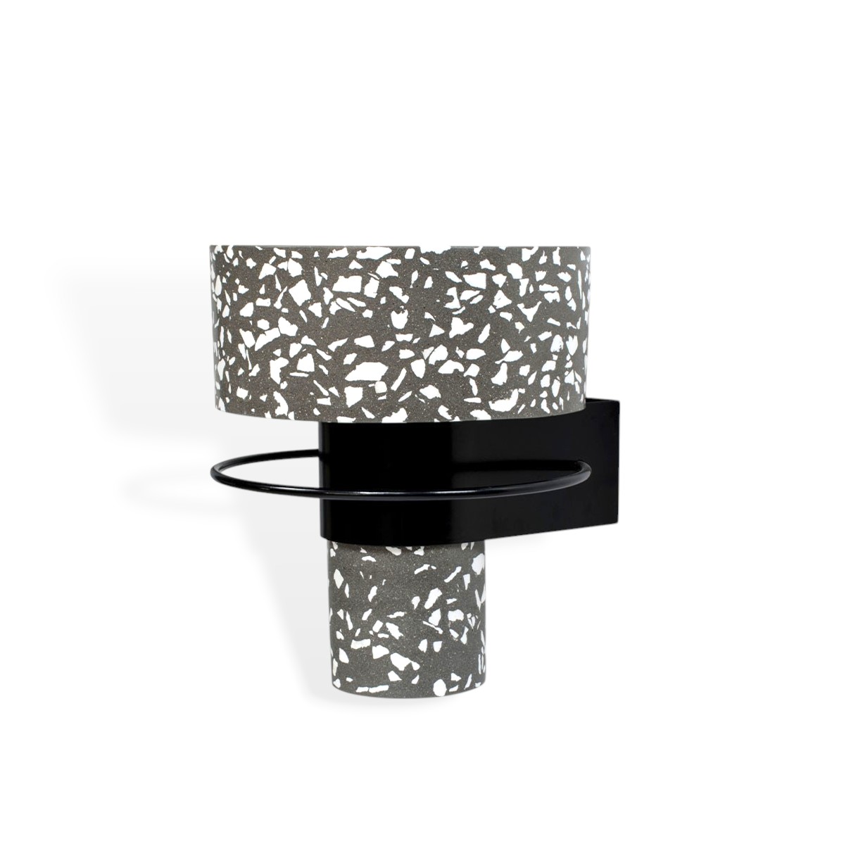 Balcony Wall Mounted Terrazzo Washbasin Black By Sotiris Lazou Designstudio For Urbi Et Orbi R GAL