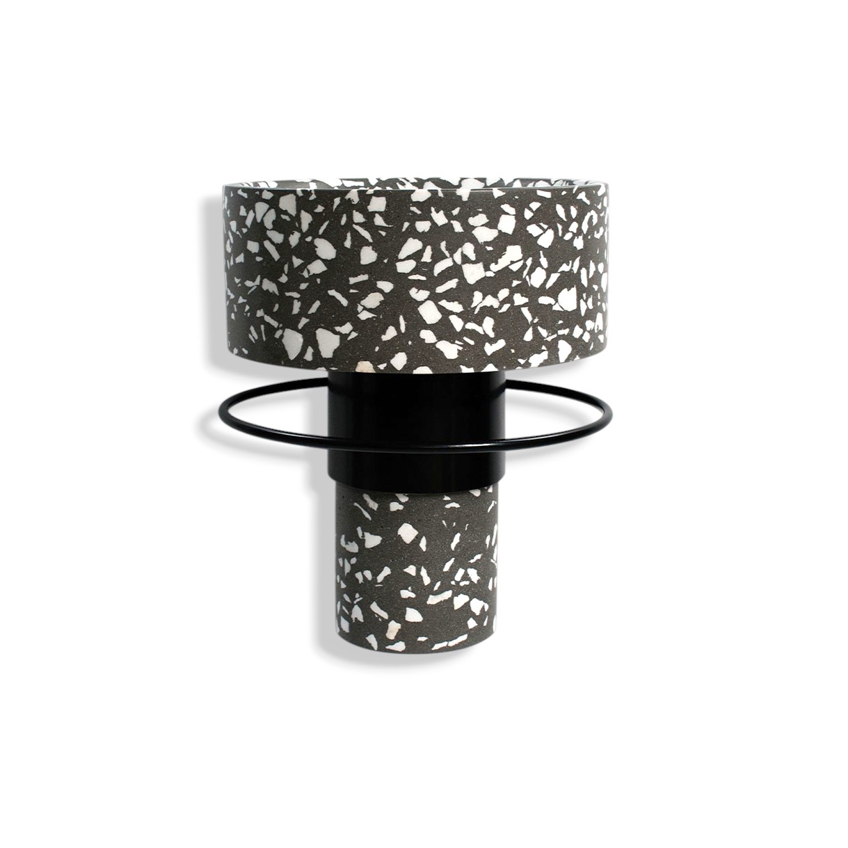 Balcony Wall Mounted Terrazzo Washbasin Black Cement By Sotiris Lazou Designstudio For Urbi Et Orbi (2) R GAL