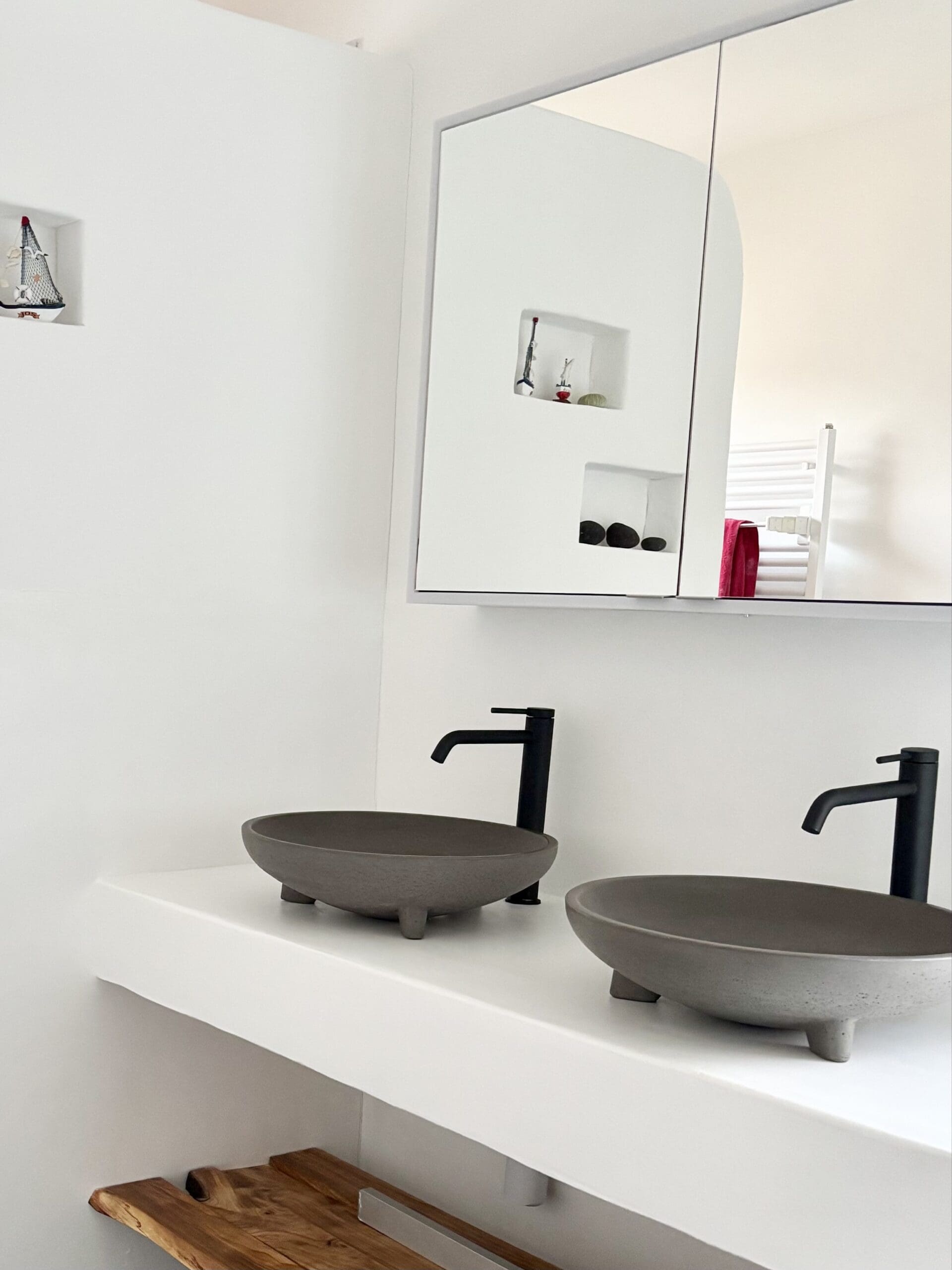 CALDERA Anth By Valentino Marengo For Urbi Et Orbi Cement Washbasin R