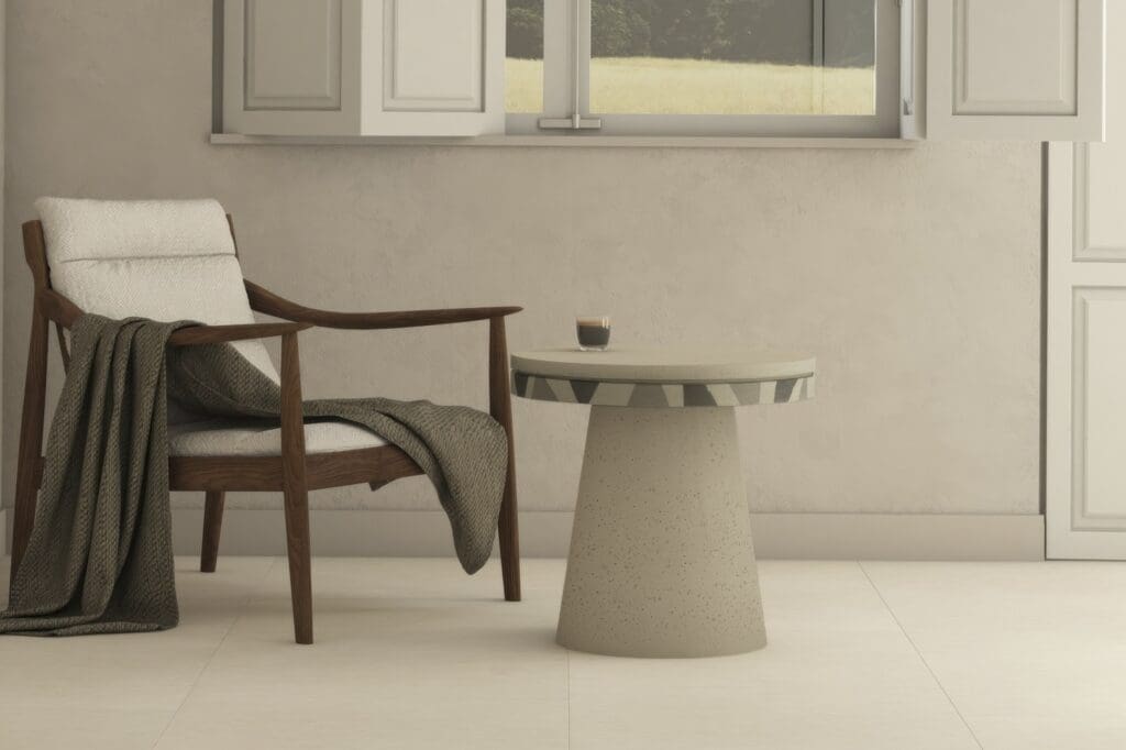 Djembe Concrete Table By Urbi Et Orbi Sand Grey IvoryTop (2).