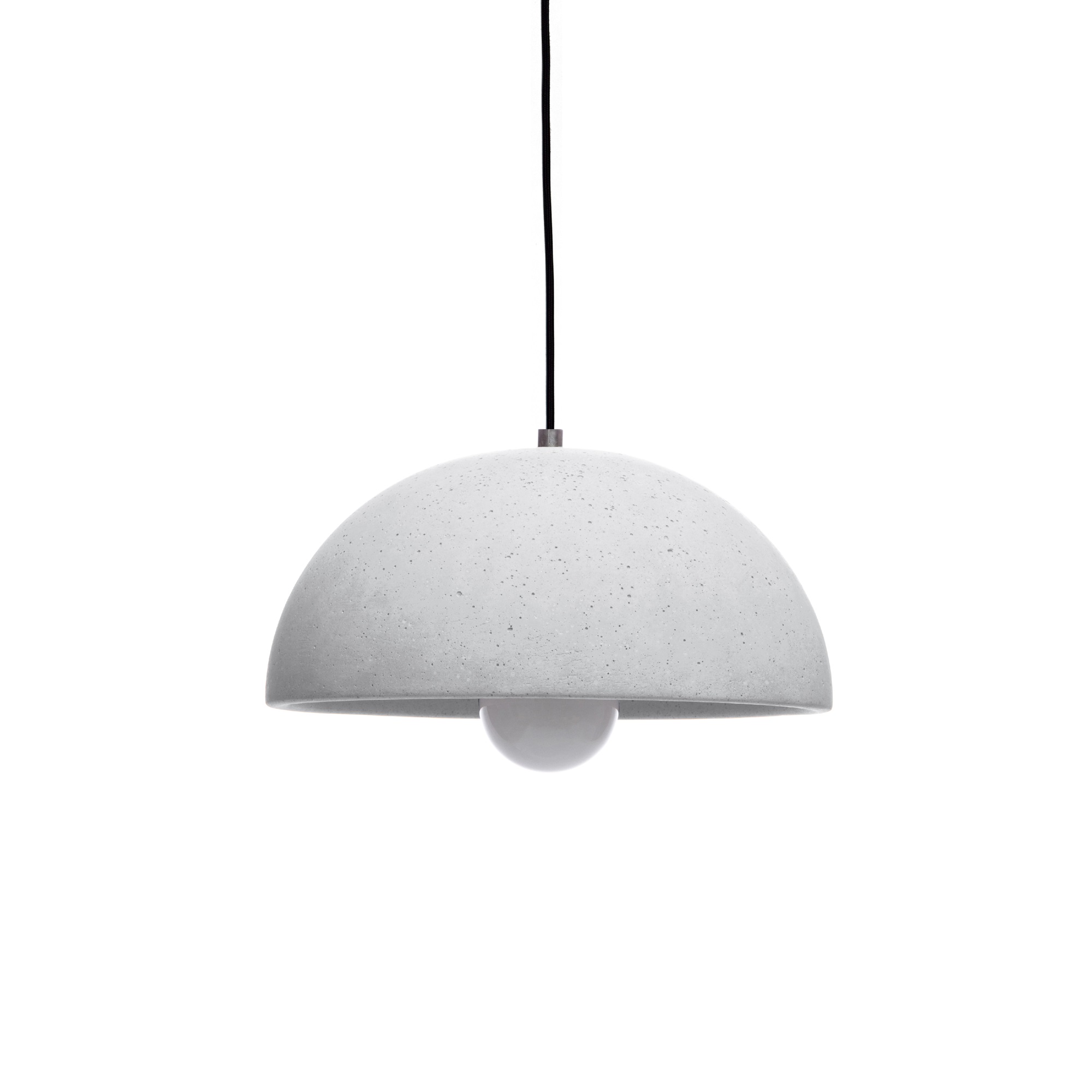 GLOBUS 280 L GREY Black Cable Urbi Et Orbi Cement Pendant Lamp