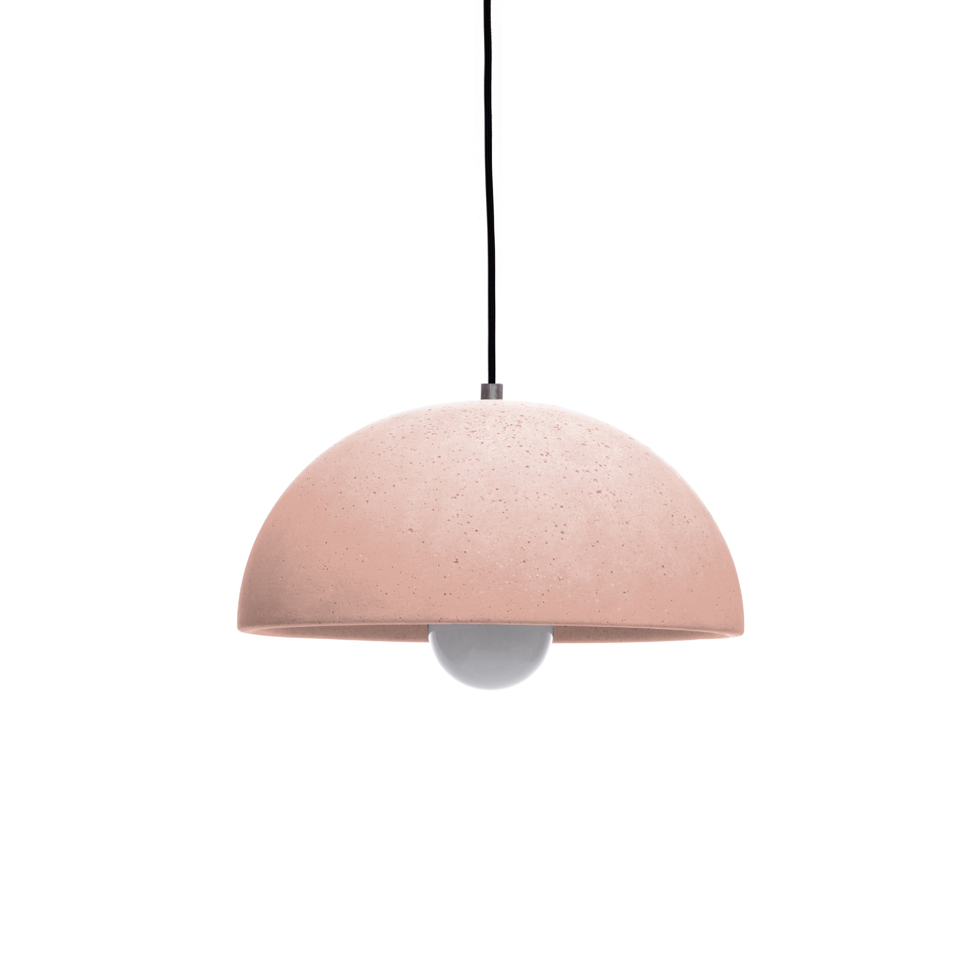 GLOBUS 280 ROZ Black Cable Urbi Et Orbi Cement Pendant Lamp