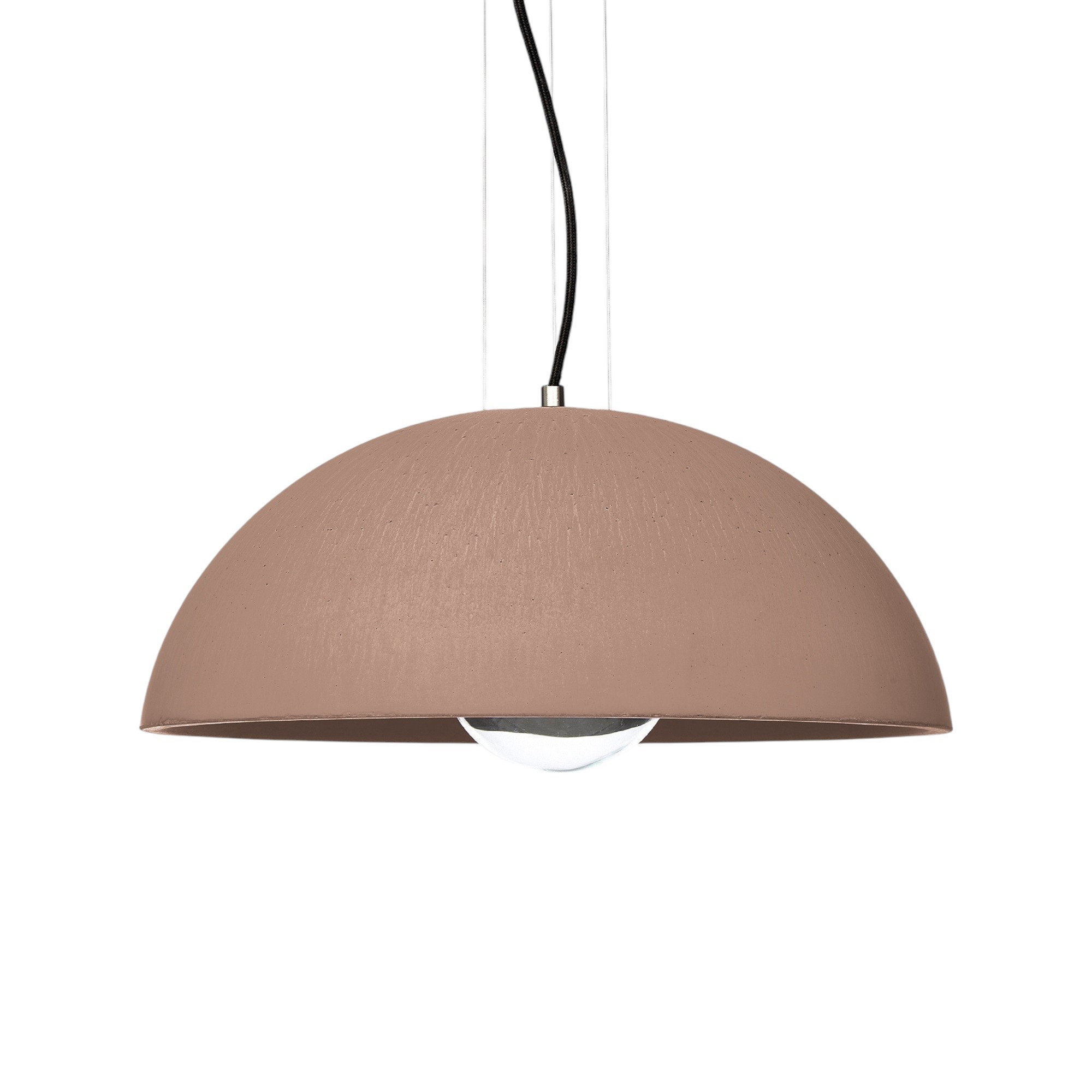GLOBUS 410 TAN Urbi Et Orbi Black Cement Pendant Lamp