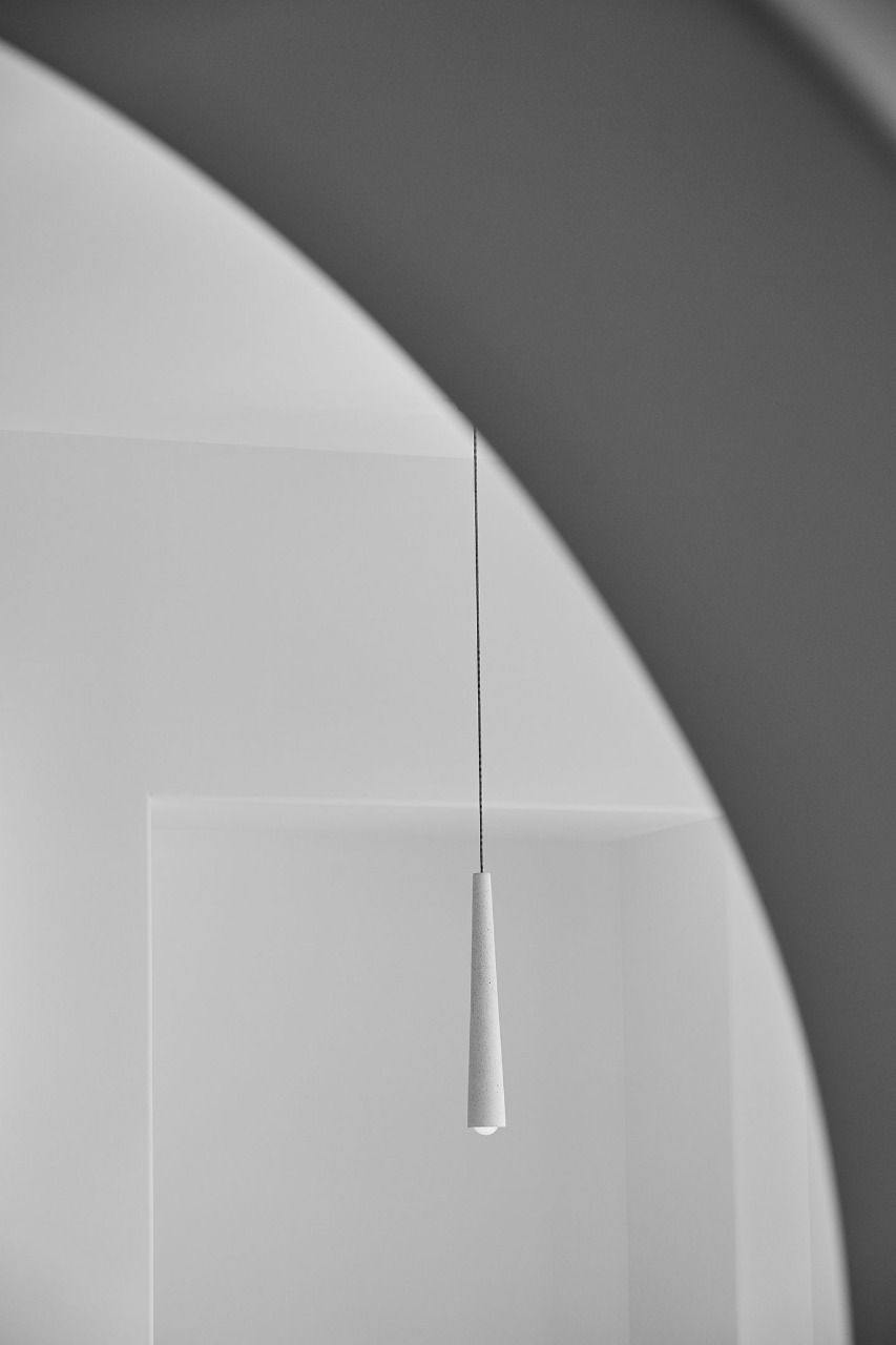 IGNIS NOX Grey Urbi Et Orbi Hängelampe Aus Beton Black ThiraGAL