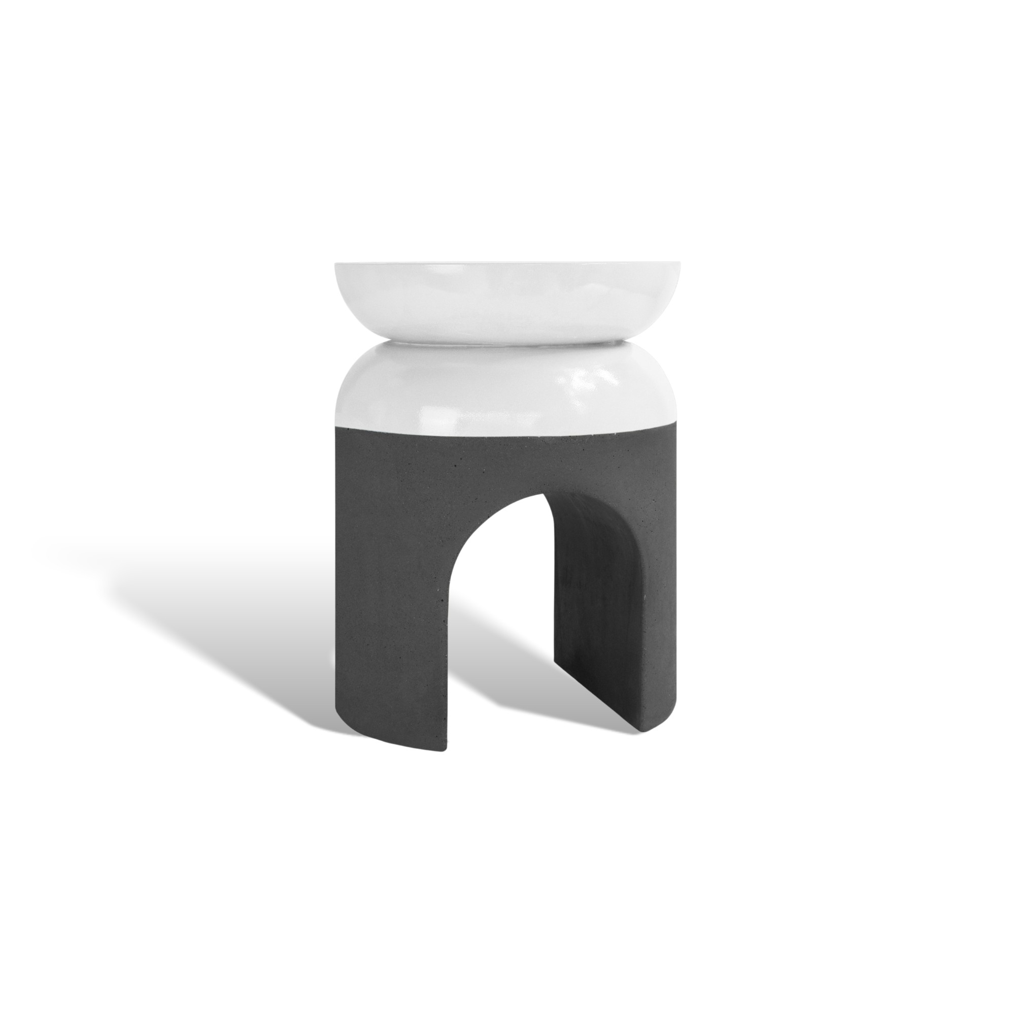 Kamara_side_table_white_background_by_sotirislazou_designstudio_urbi_et_orbi_white_anthracie_GAL