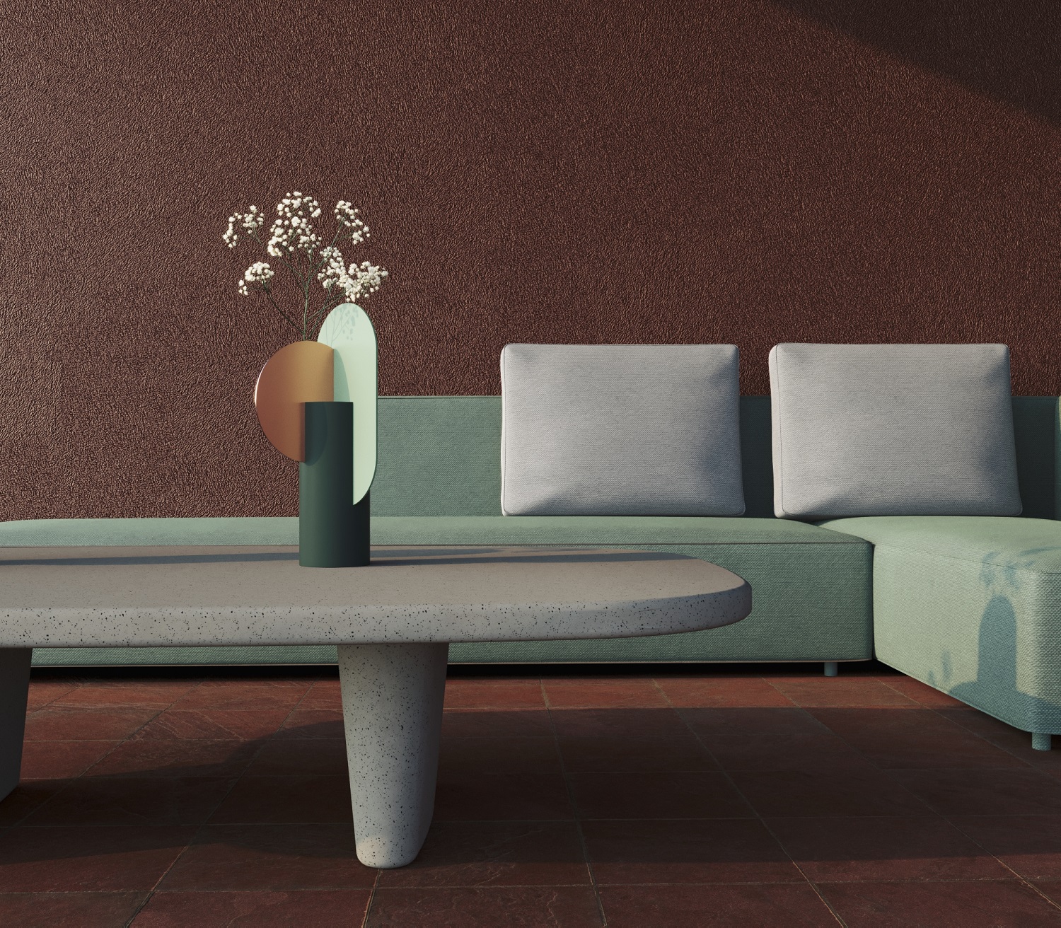 Mes Cement Coffee Table Design By Urbi Et Orbi Studio