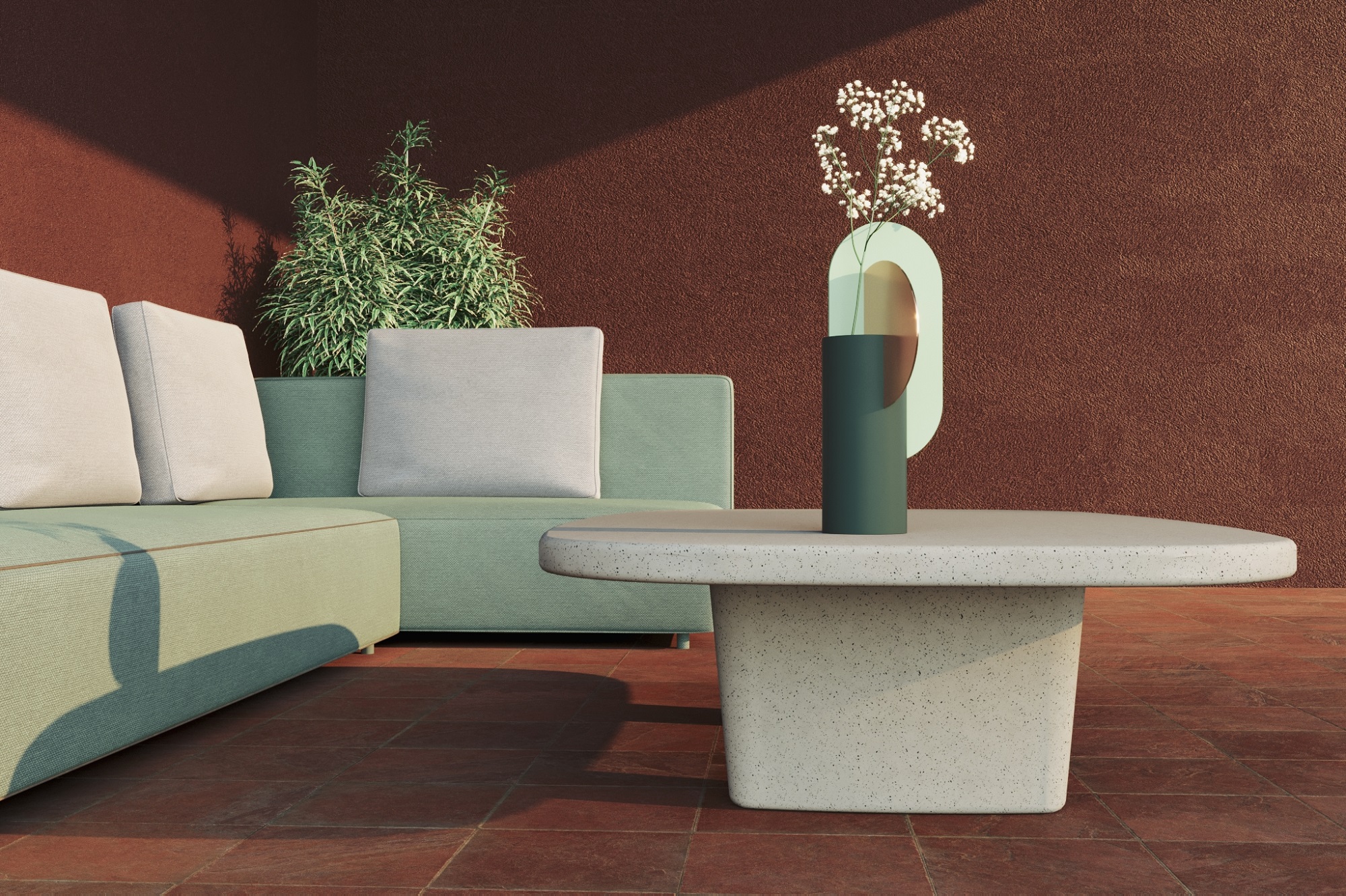 Mes Concrete Coffee Table Design By Urbi Et Orbi Studio