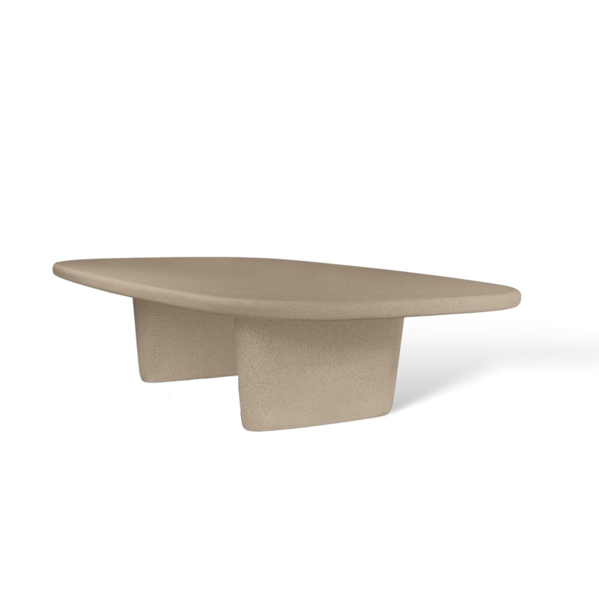 Mes Beige Concrete Coffee Table By Urbi Et Orbi GAL
