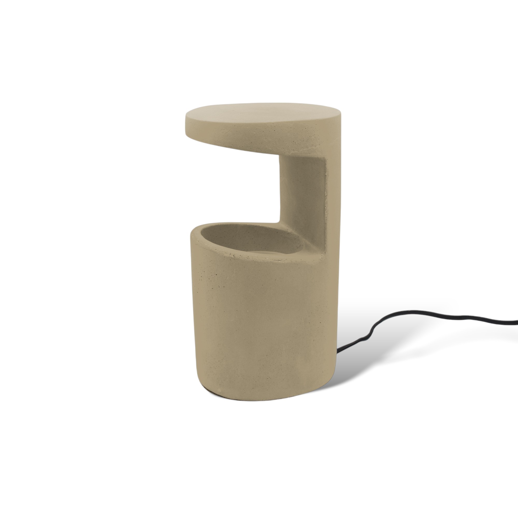 REF Beige COLOR Design By Valentino Marengo For Urbi Et Orbi Concrete Table LAMP