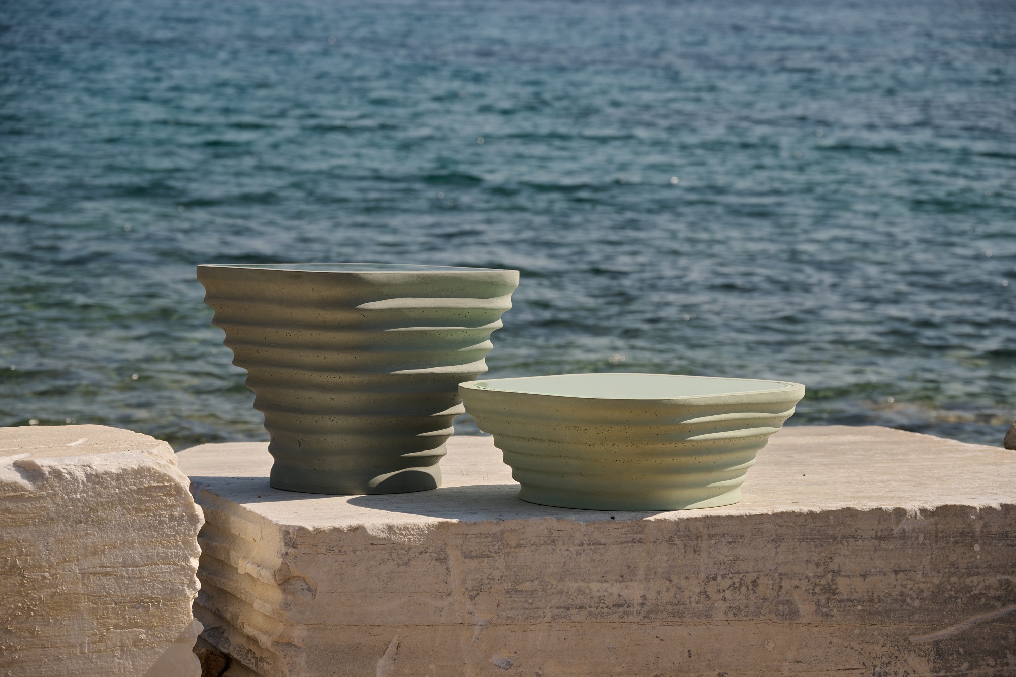 Jar Concrete Coffee Table Design By Gian Paolo Venier By Urbi Et Orbi Gal