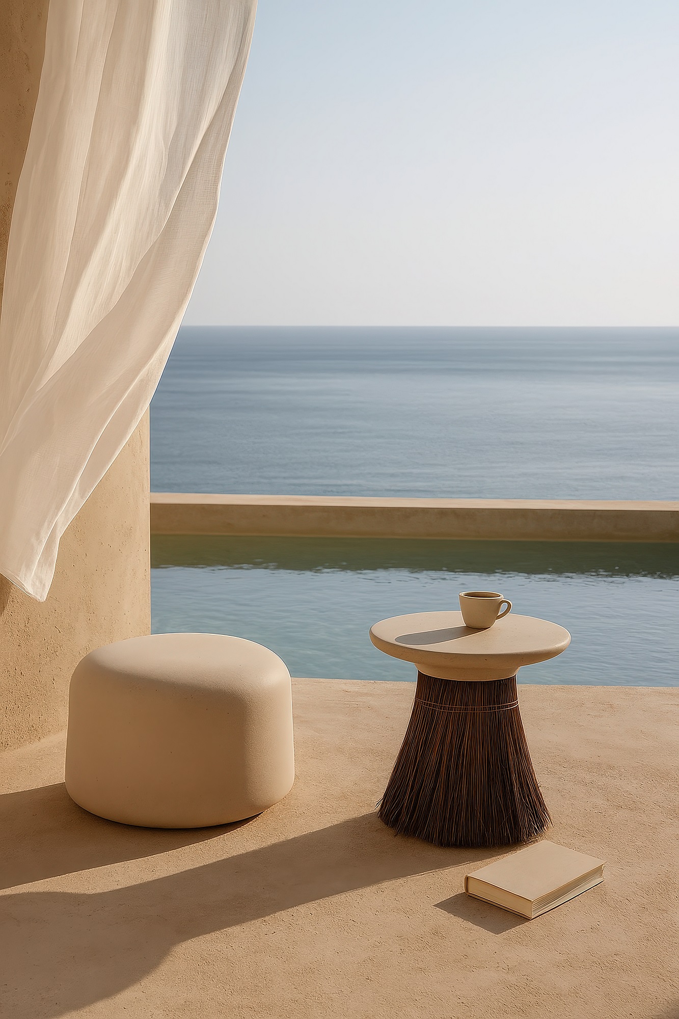 Saroma Cement Side Table By Sotirislazou Designstudio Urbi Et Orbi Amo Gal