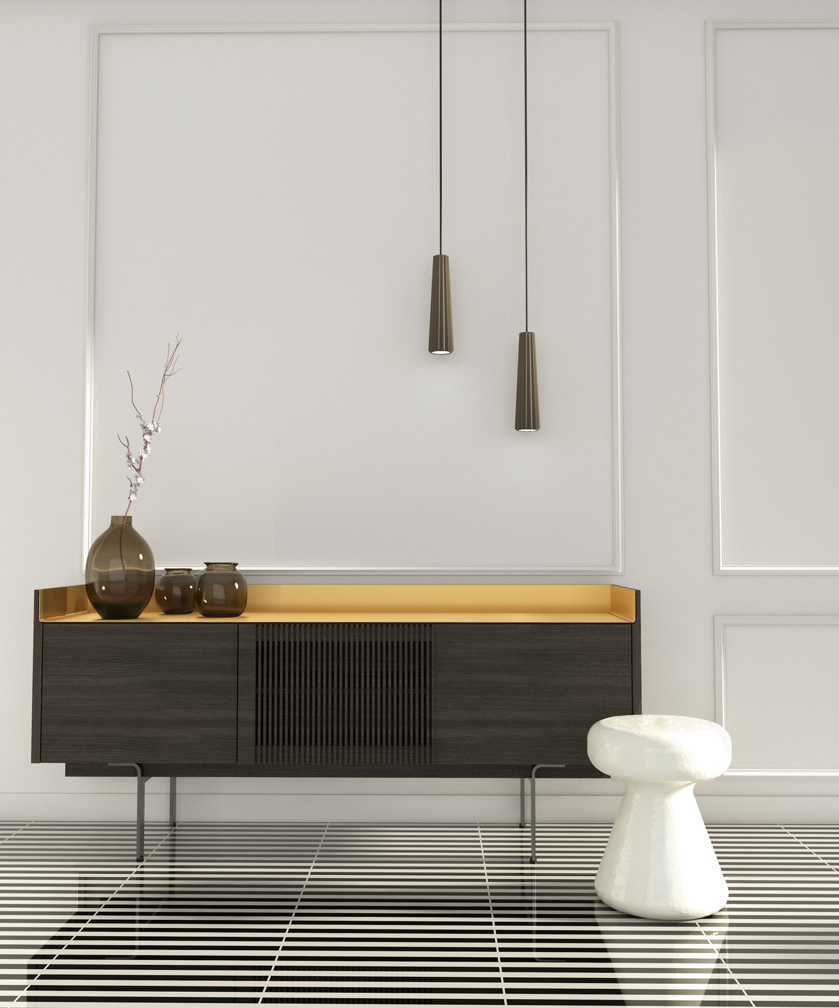 Siman Cement Pendant Lamp By Gian Paolo Venier Urbi Et Orbi GAL