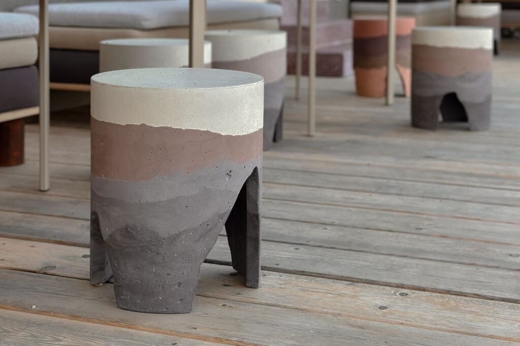 Strata Cement Stool Design By Ctrlzak For Urbi Et Orbi Banner