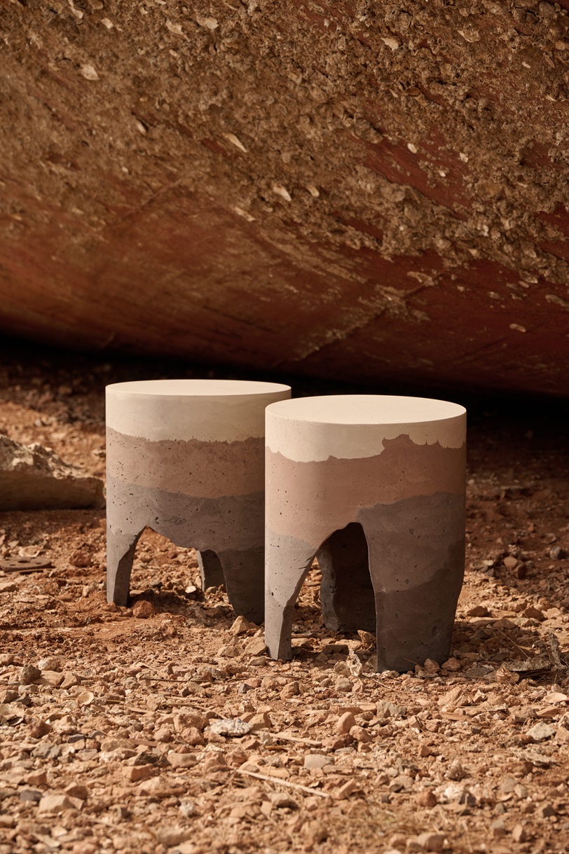 Strata Concrete Stool Close Up By Design Ctrlzak Urbi Et Orbi Lowres