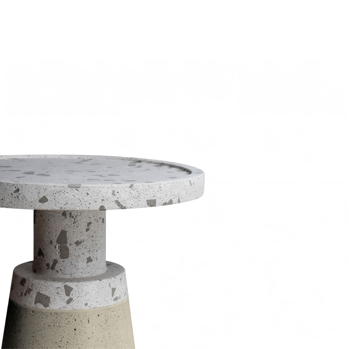 Terra Incognita Side Table Sand By Sotirislazou Urbi Et Orbi Amo Zero Waste Closeup GAL