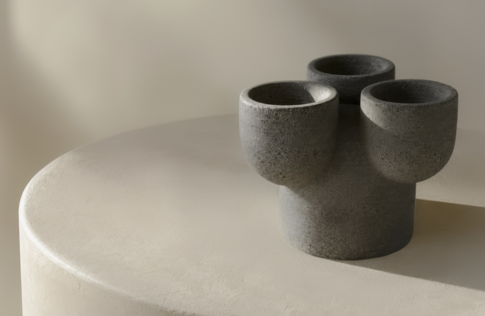 3Plo Cement Candleholder By Sotirislazou Urbi Et Orbi