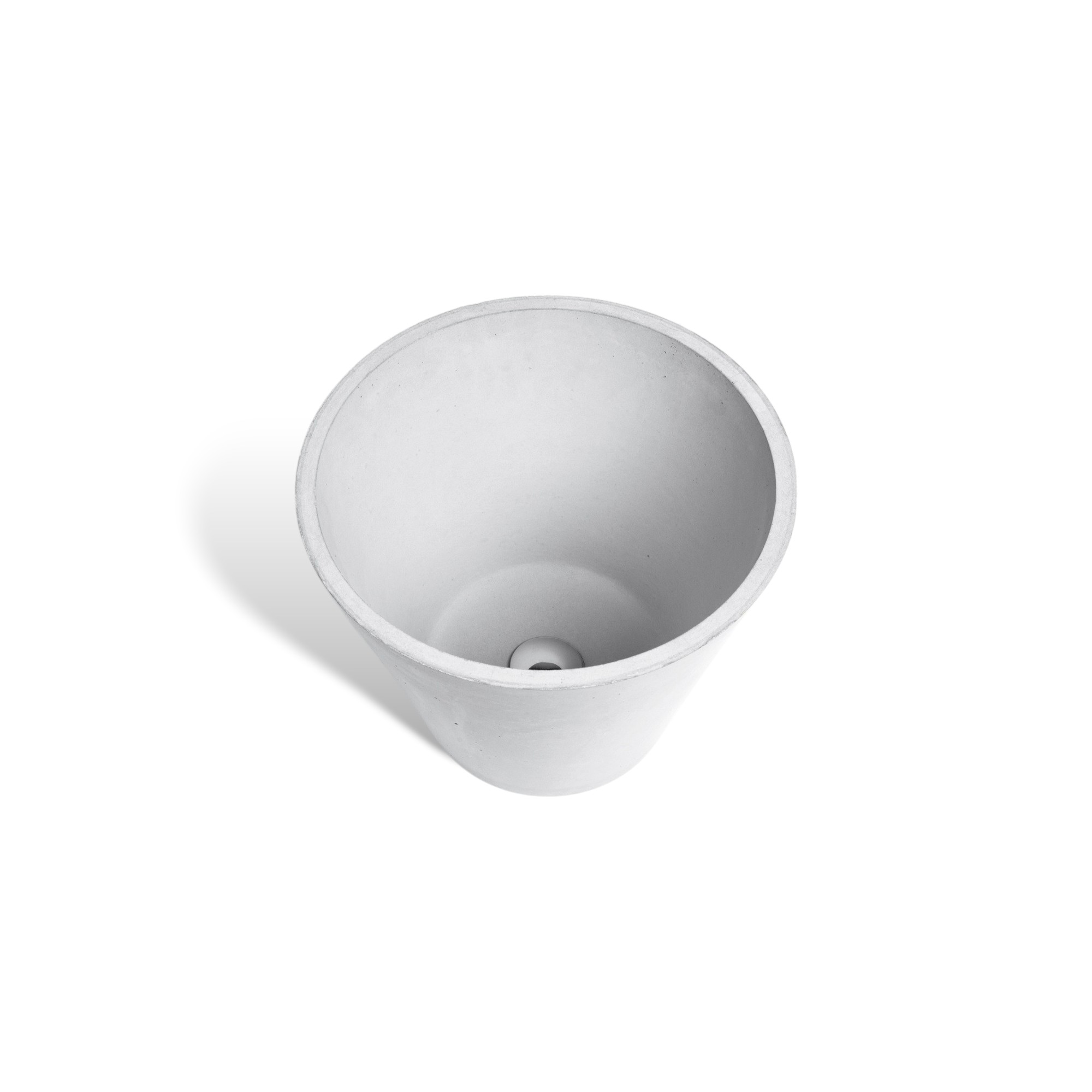 CIRCUM 3831 Light Grey Urbi Et Orbi Lavabo In Cemento