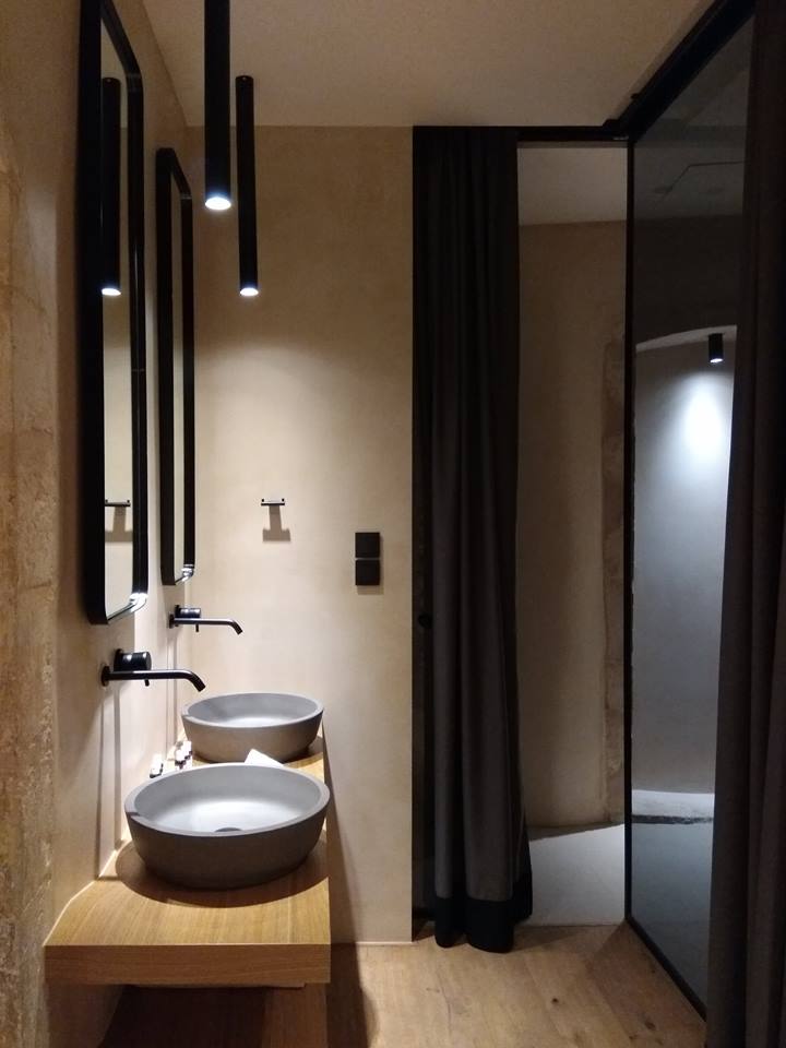 CIRCUM 42 D Grey Urbi Et Orbi Lavabo De Cemento Monastery Estate Venetian Harbor Crete