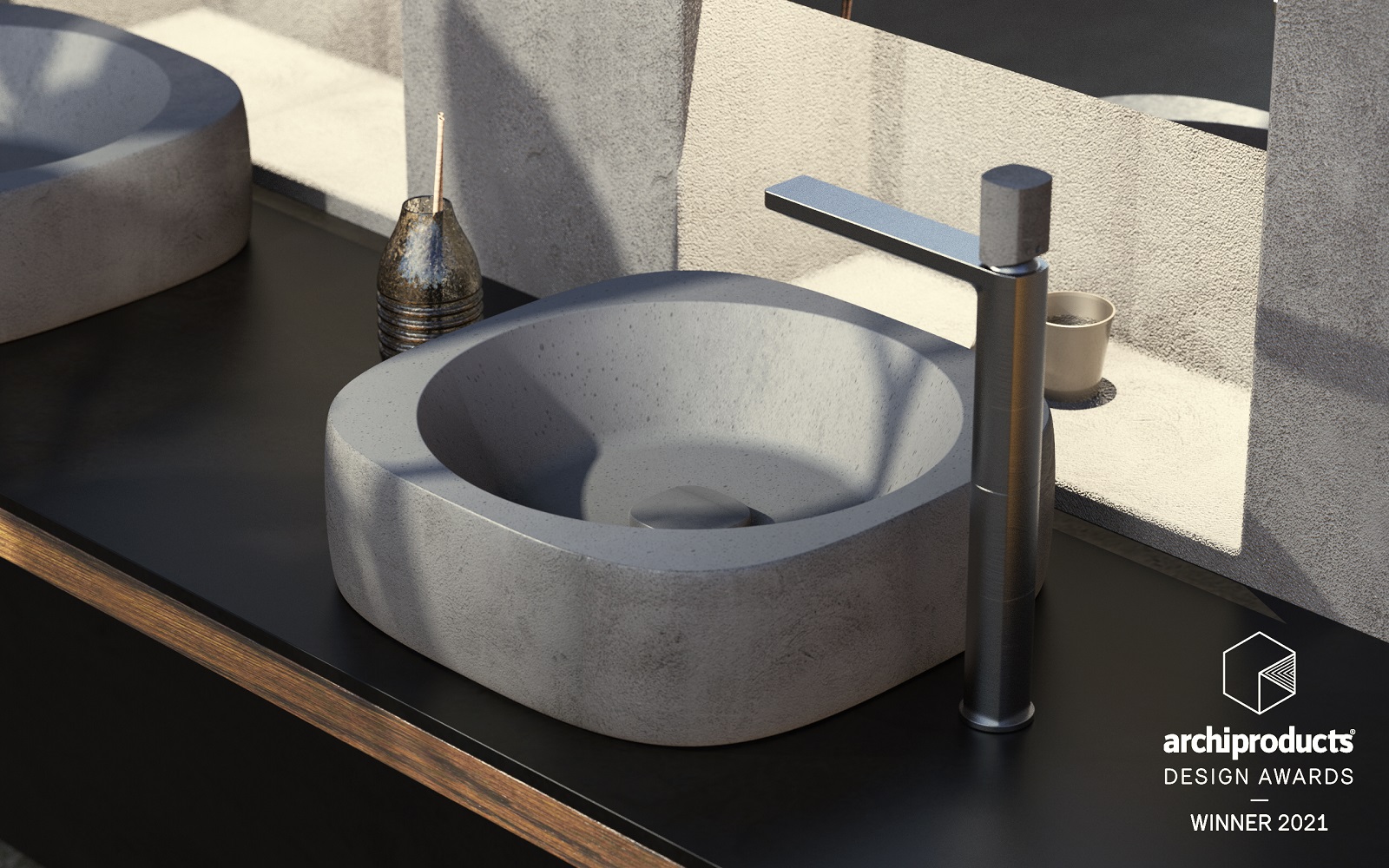 ORILLA By Markus Kurkowski For Urbi Et Orbi Concrete Washbasin (2) GAL