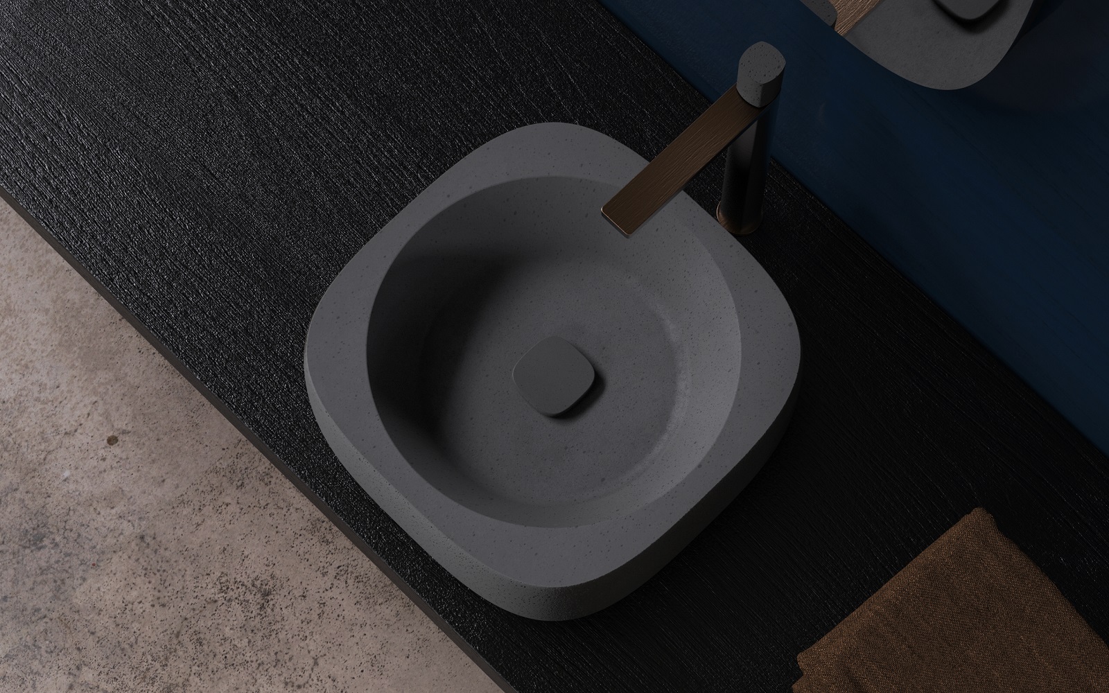 ORILLA By Markus Kurkowski For Urbi Et Orbi Concrete Washbasin Ritmonio GAL