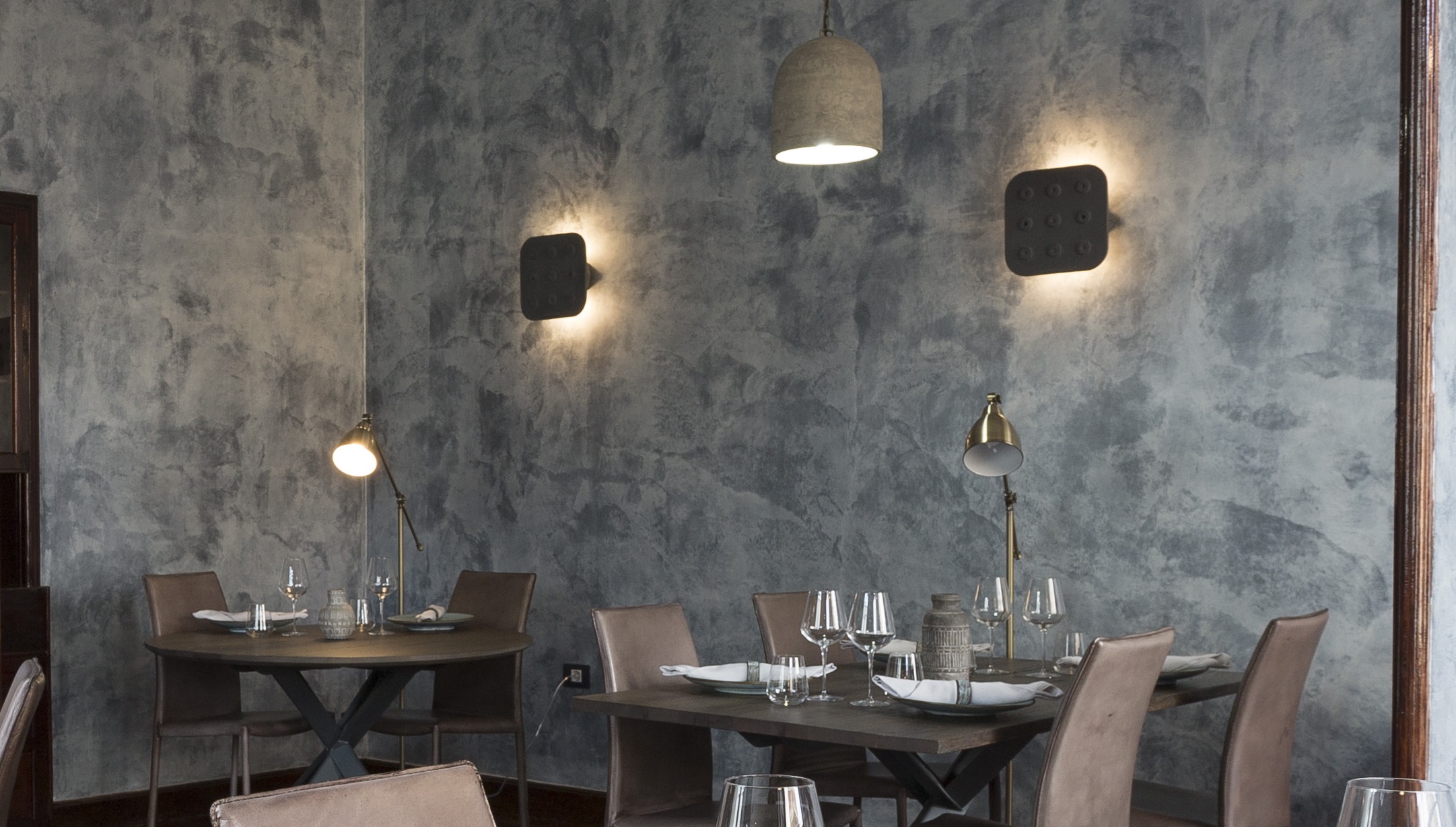 QUADRATA N Urbi Et Orbi Cement Wall Light By Valentino Marengo GAL
