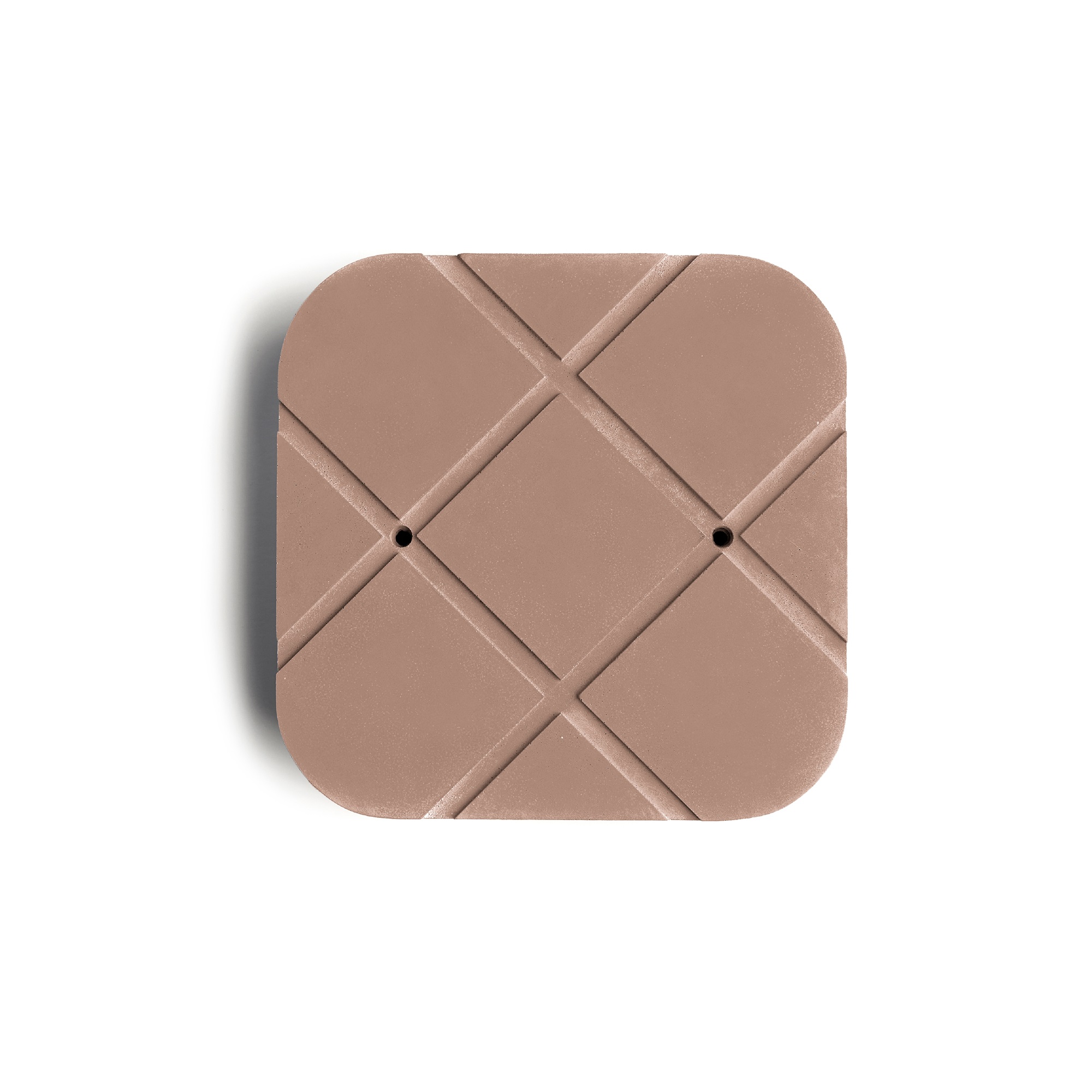QUADRATA X Design TAN By Valentino Marengo For Urbi Et Orbi Applique En Béton