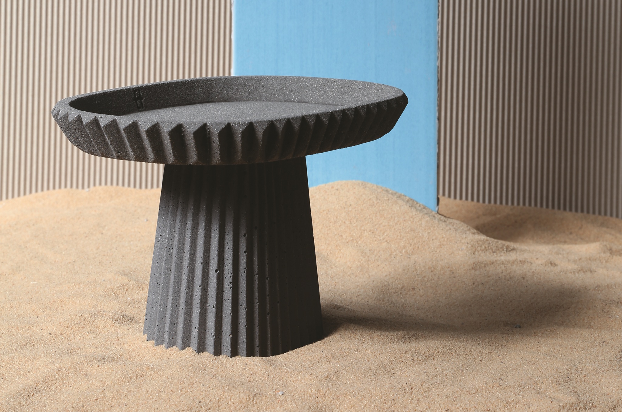 Siman concrete Cake Stand By Gian Paolo Venier For Urbietorbi
