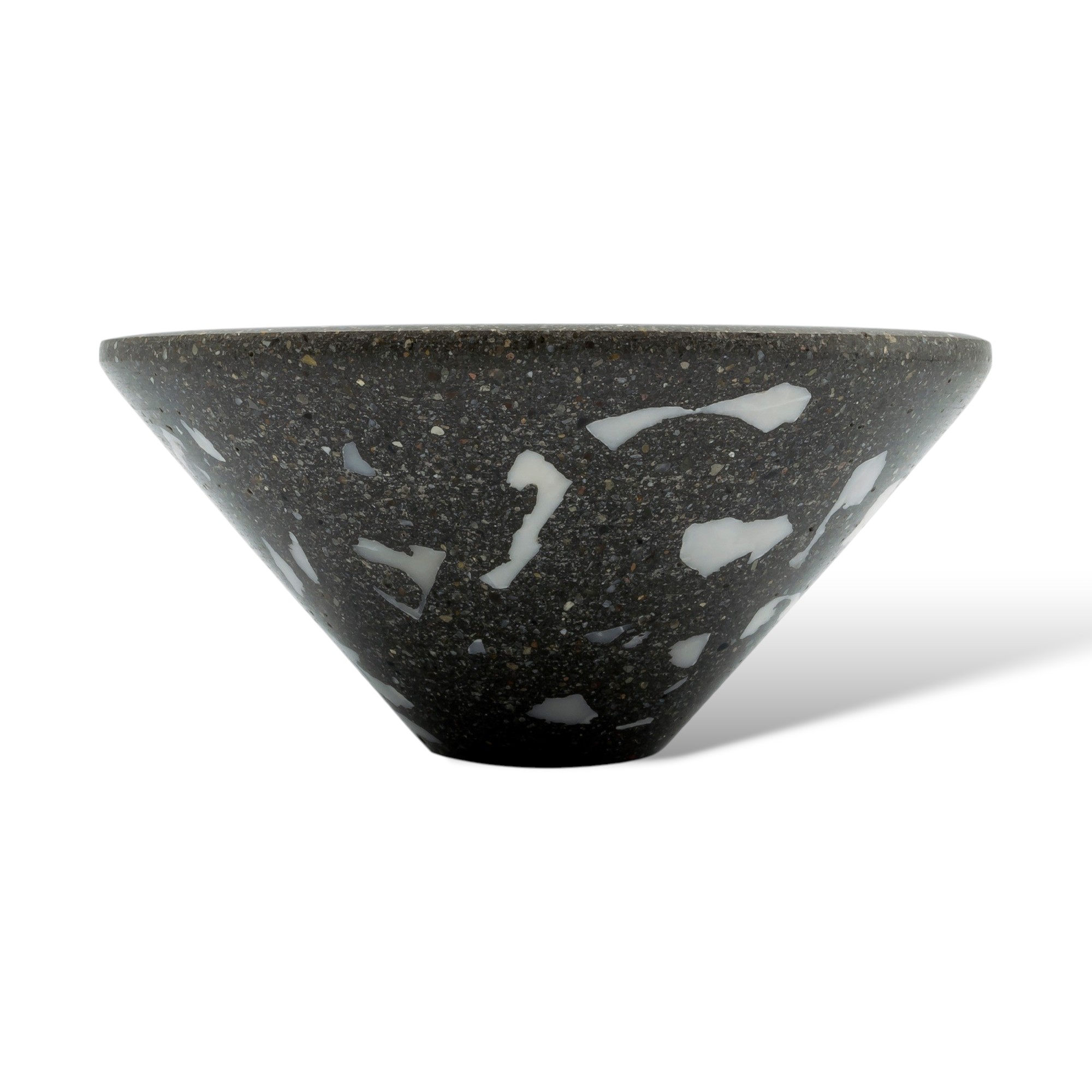 Demenico Rocks Terrazzo Knob Hanger By Urbi Et Orbi Black Cone