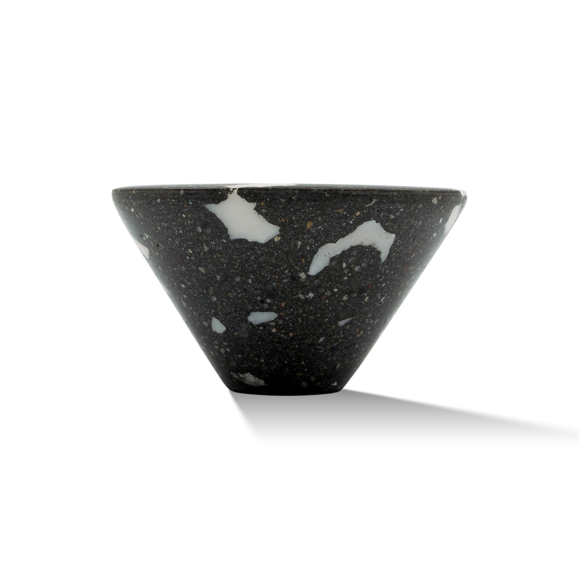 Demenico Rocks Terrazzo Knob Hanger By Urbi Et Orbi Black Cone Small