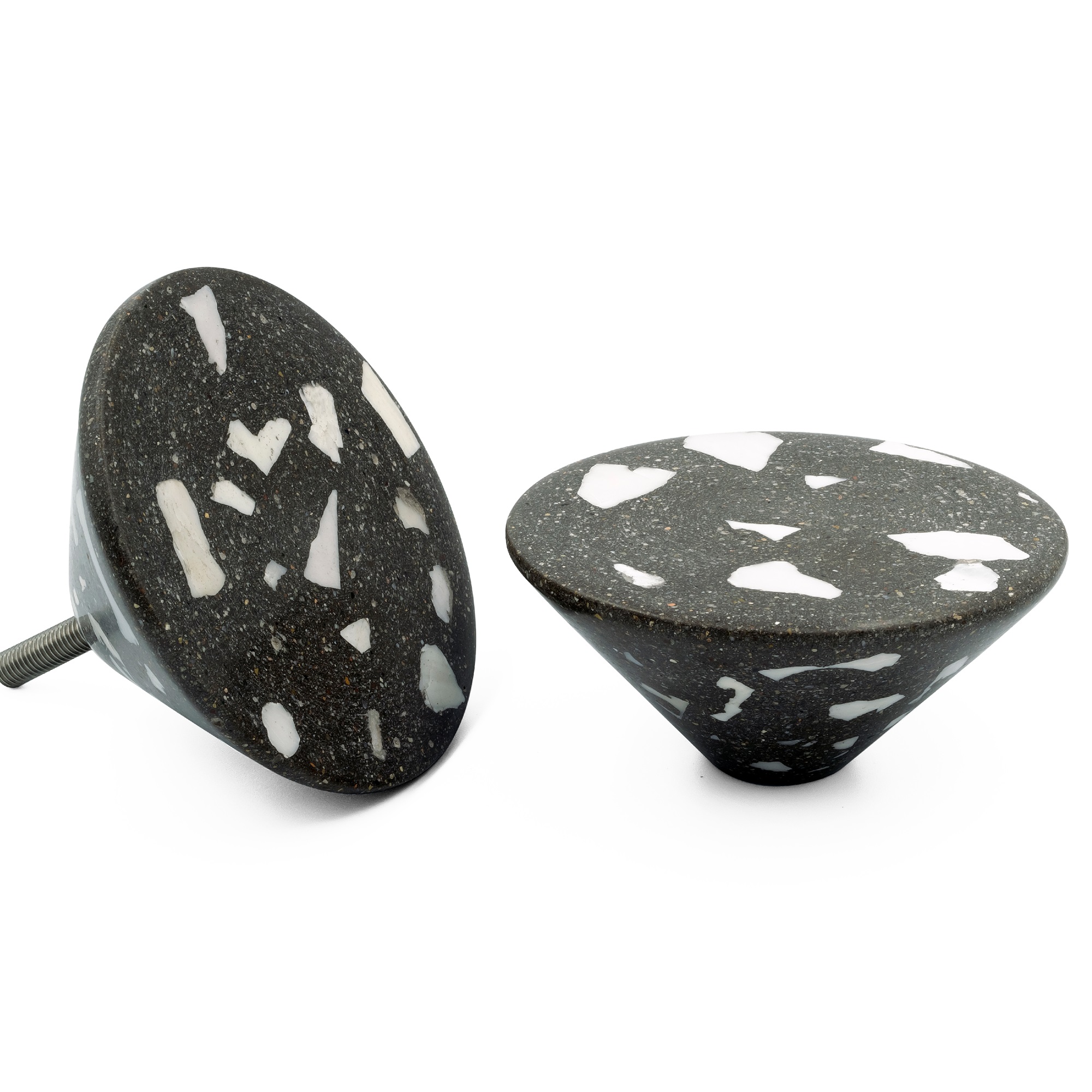 Demenico Rocks Terrazzo Knob Hanger By Urbi Et Orbi Cone