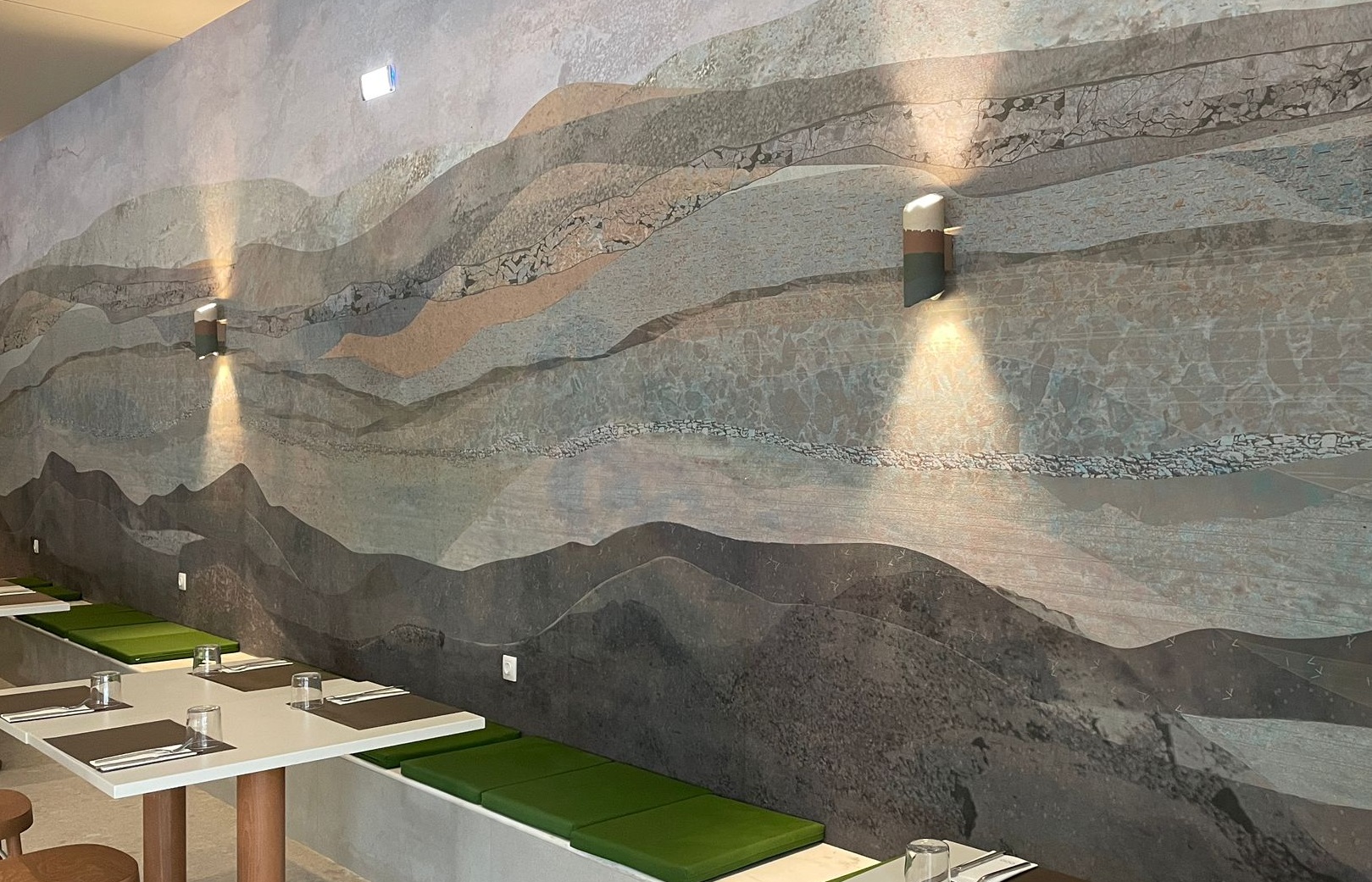 Strata Cement Wall Lamp By Ctrlzak For Urbi Et Orbi