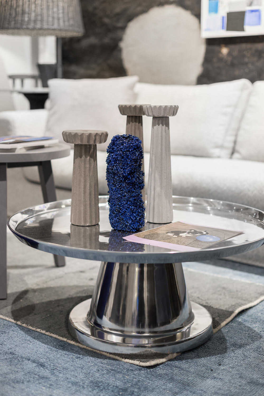 Siman Collection Urbi Et Orbi Concrete Tableware By Gianpaolo Venier Gervasoni Showroom Photo Francesca Iovene Styling Beatrice Rossetti Studio Art Direction Studio Otto Paola Navone