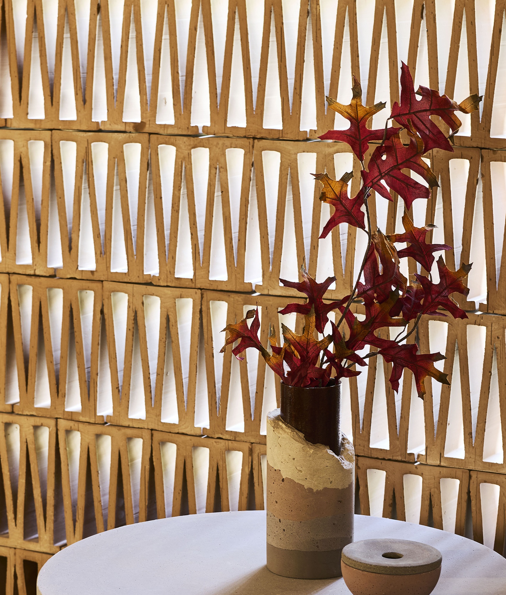 Strata Cement Vase By Ctrlzak For Outdoor By Urbi Et Orbi