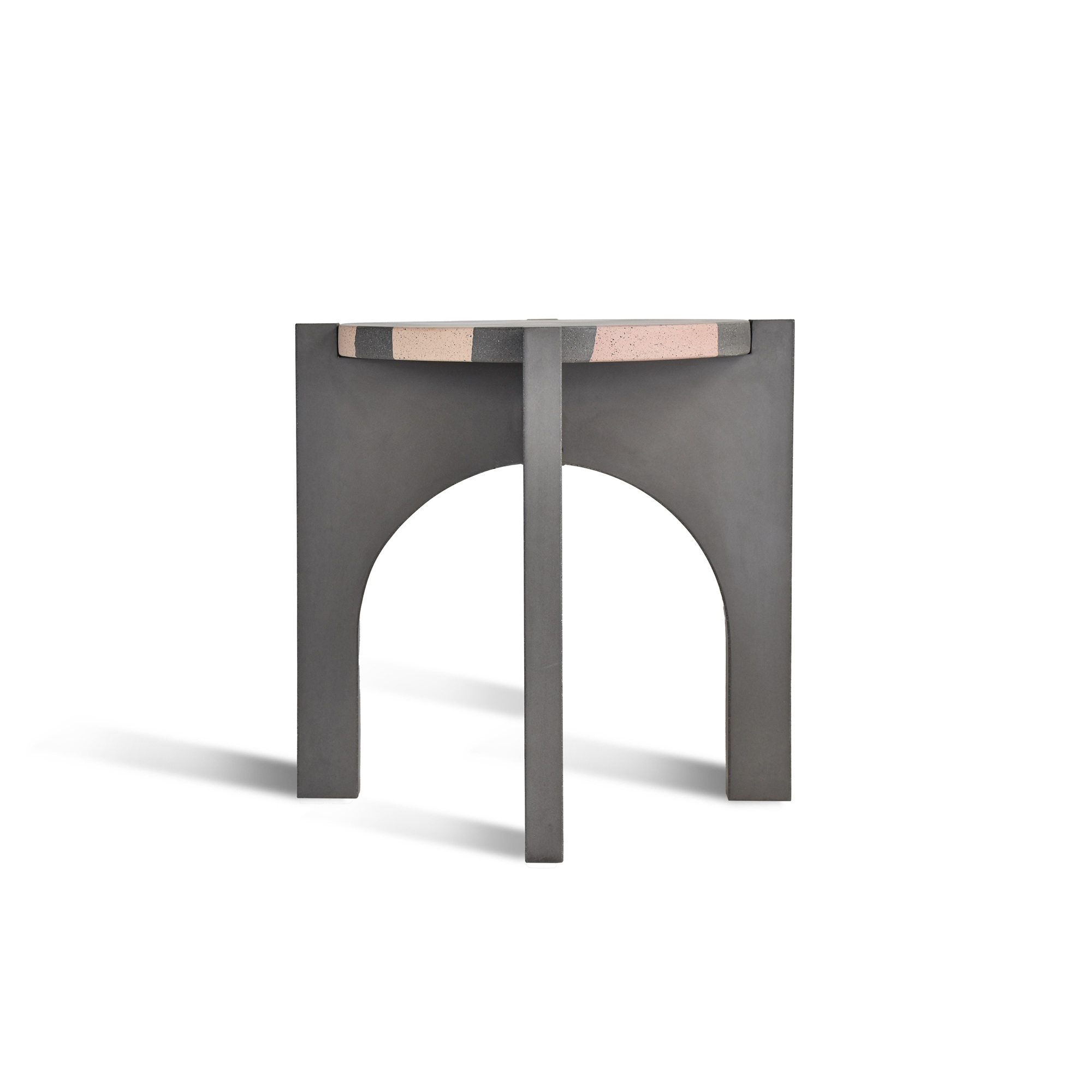 Oikos Concrete Side Table Anthracite By Sara Ricciardi Urbi Et Orbi Gal 3