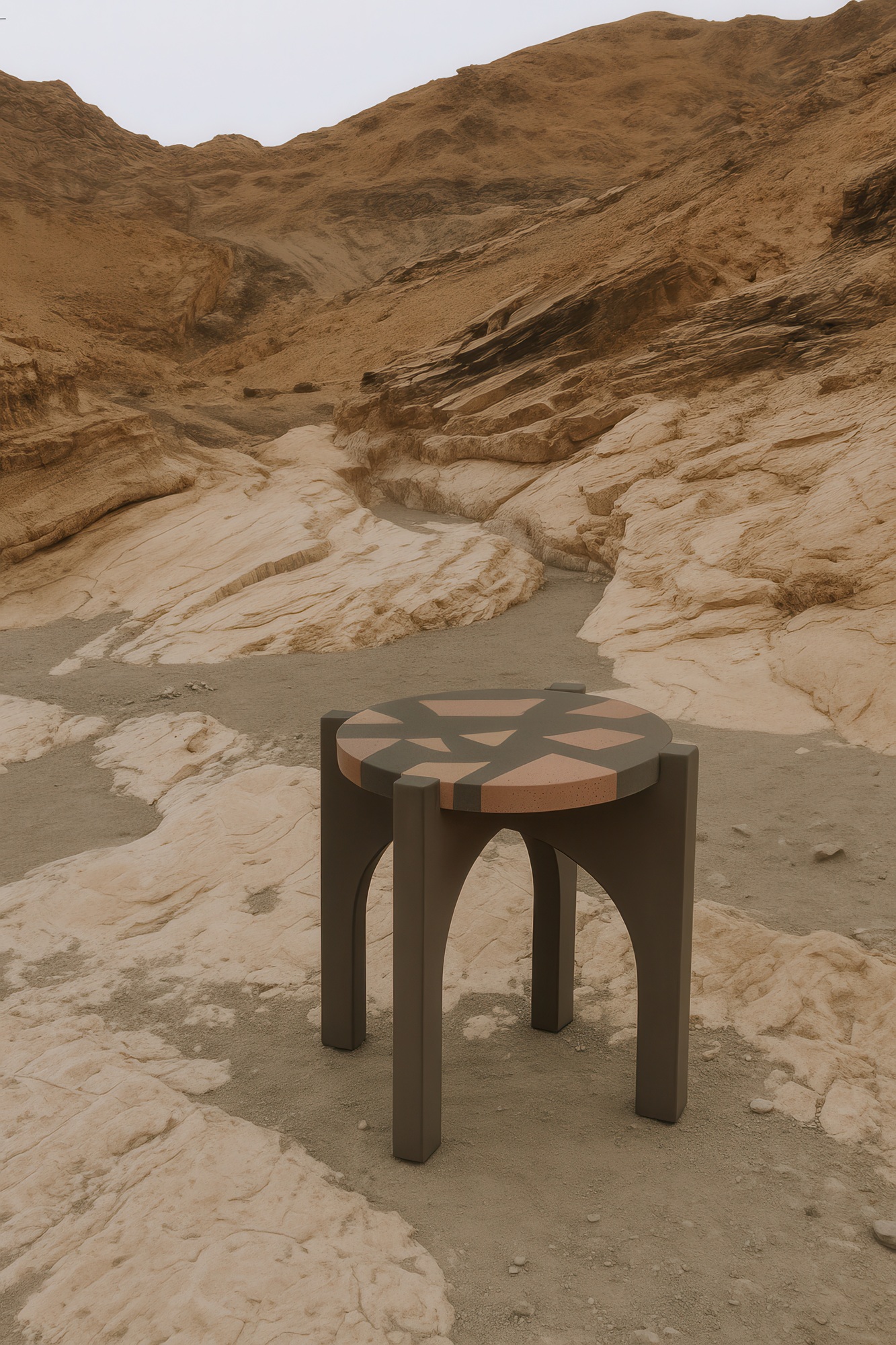 Oikos Concrete Side Table Anthracite By Sara Ricciardi Urbi Et Orbi Gal 6