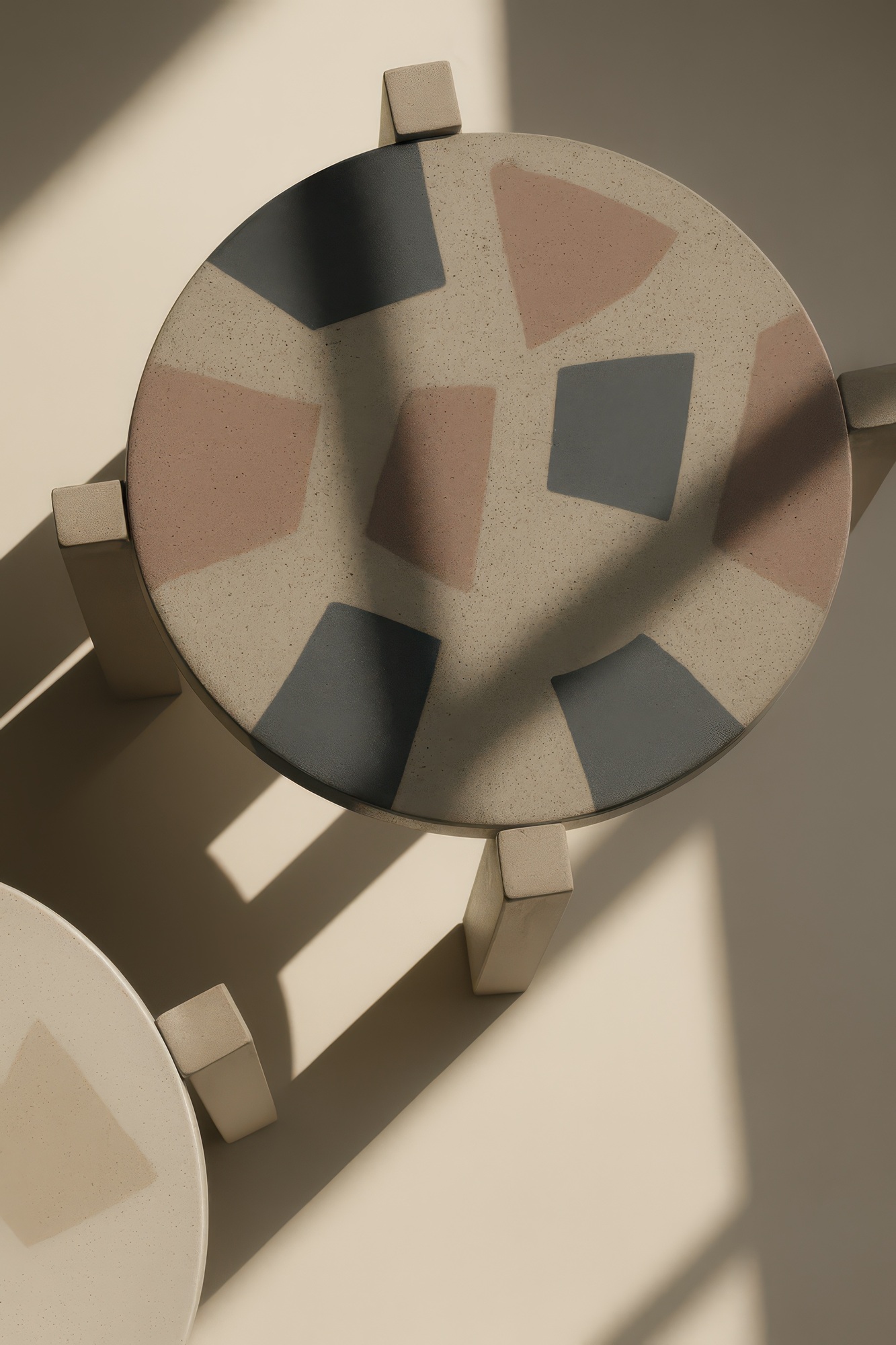 Oikos Concrete Side Table Som By Sara Ricciardi Urbi Et Orbi Gal