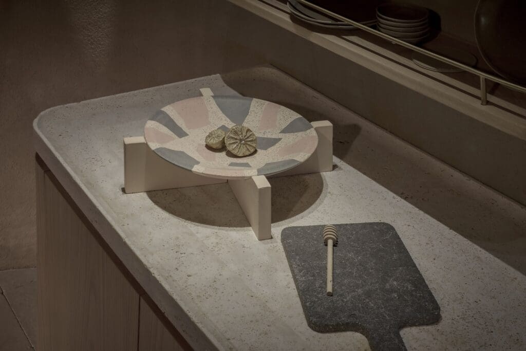 oikos cement tray design by sara ricciardi by urbi et orbi