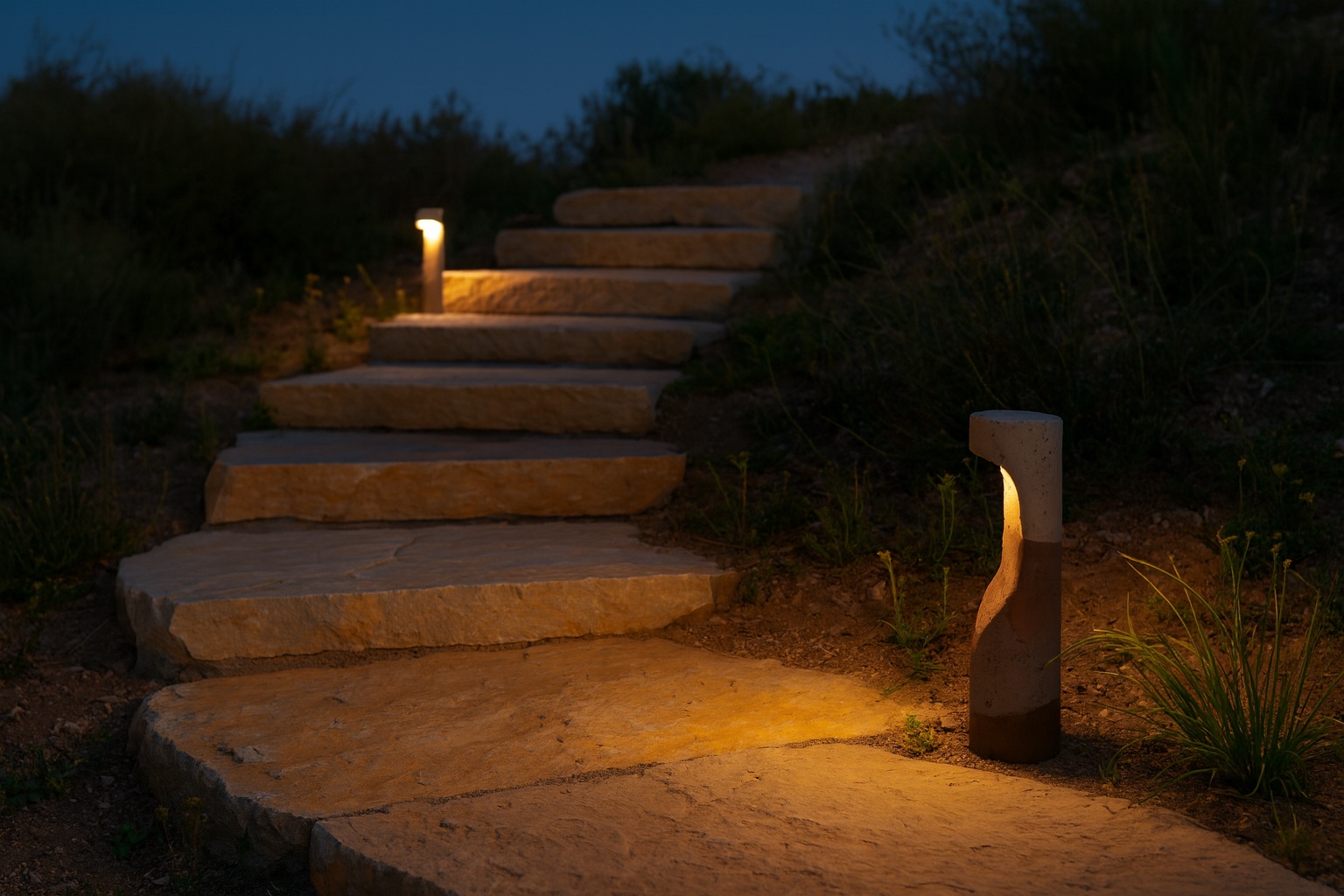 Strata Bollard Cement Low Lamp Wcool By CTRL Design Studio Urbi Et Orbi R