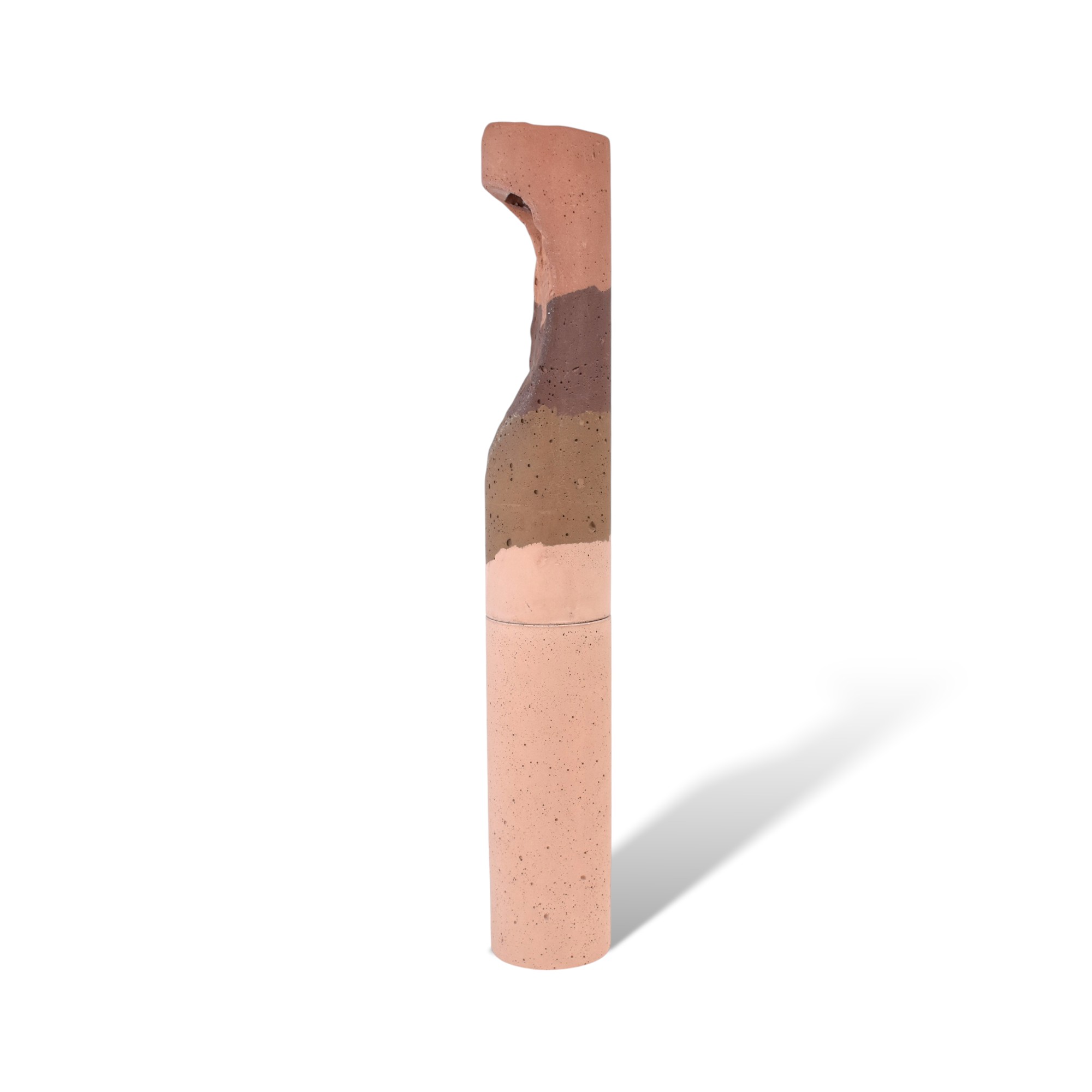 Strata Bollard High Concrete Lamp Warm By CTRL Design Studio Urbi Et Orbi Gal